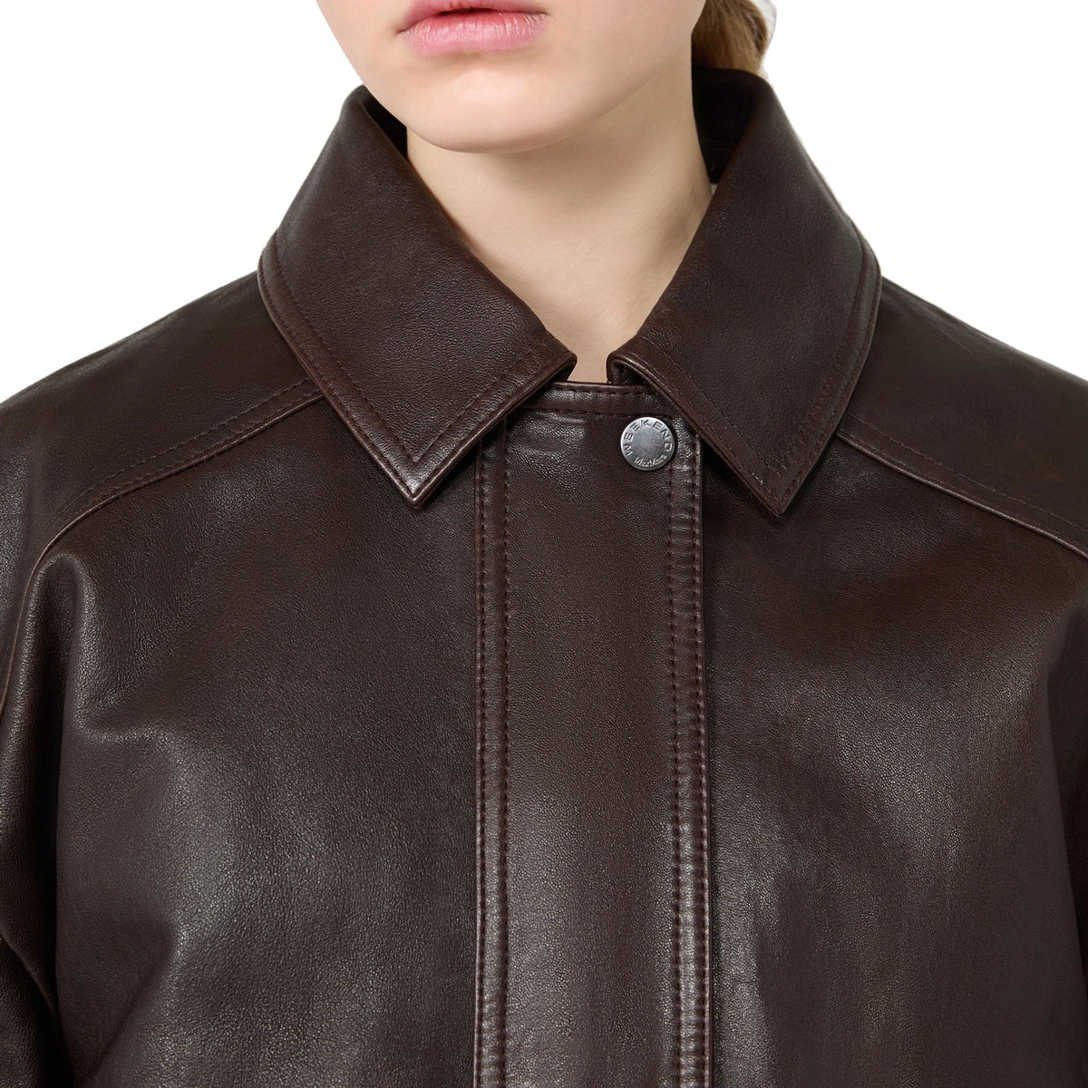 Max Mara Weekend Calata Leather Jacket
