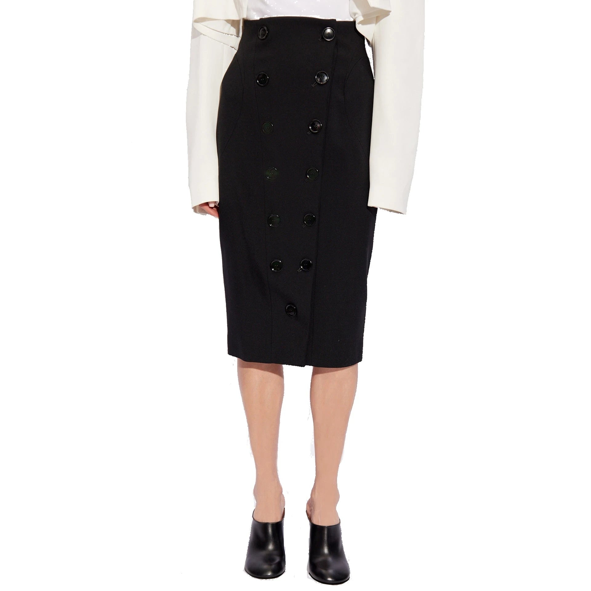 Alaia Wool Pencil Skirt