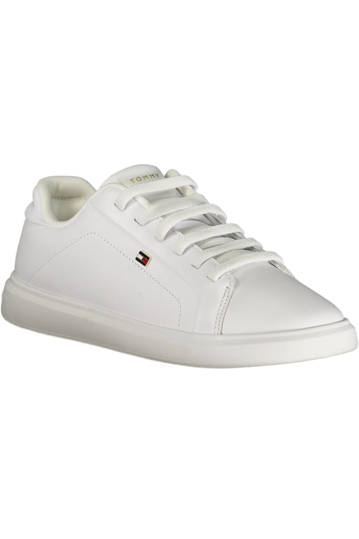 TOMMY HILFIGER WOMEN&#39;S WHITE SPORTS SHOES