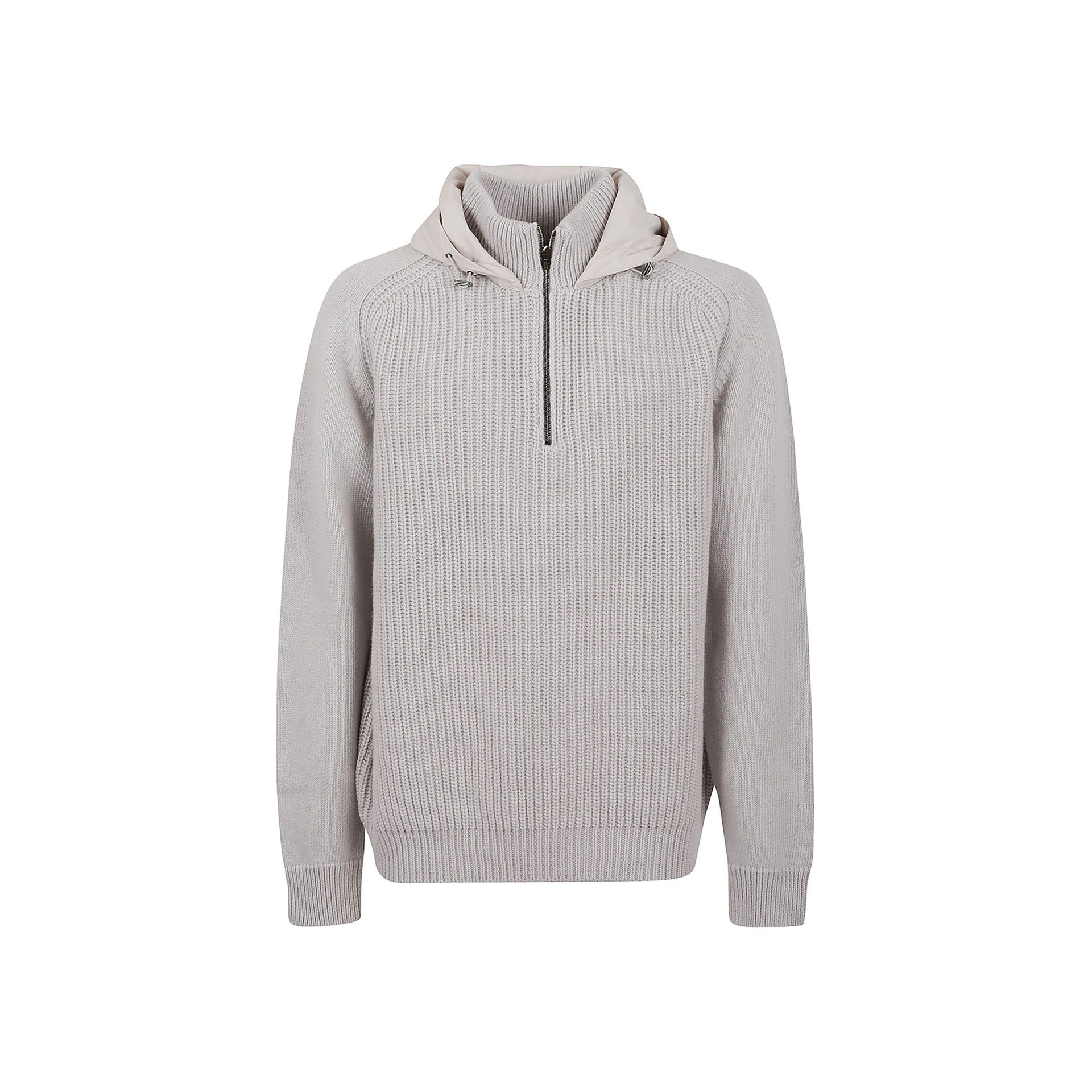 Herno Resort Hooded Wool Sweater