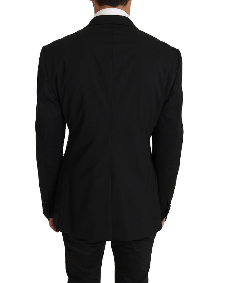 Veste blazer Martini noire élégante et ajustée Dolce &amp; Gabbana