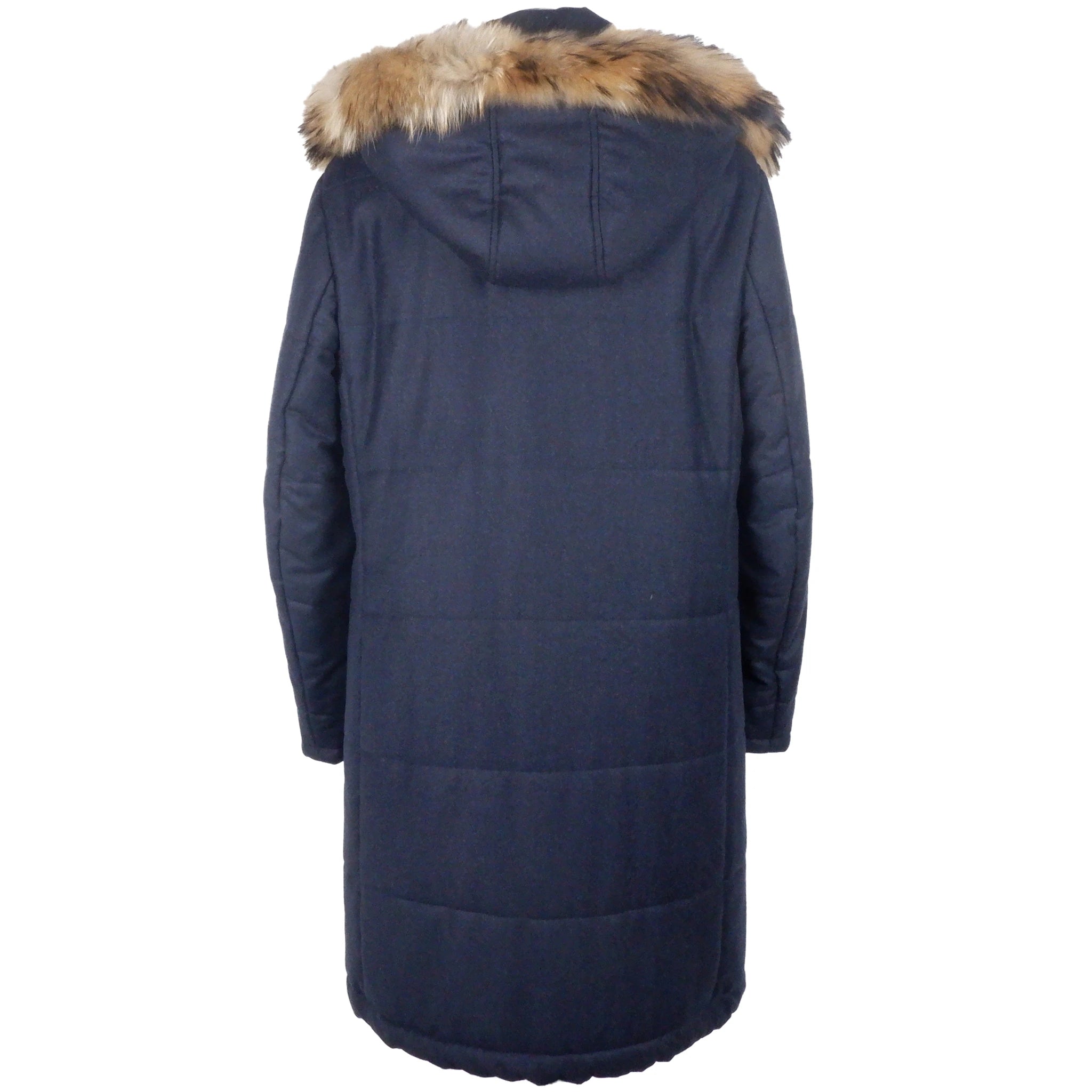 Loro Piana Fabric Coats Blue Man
