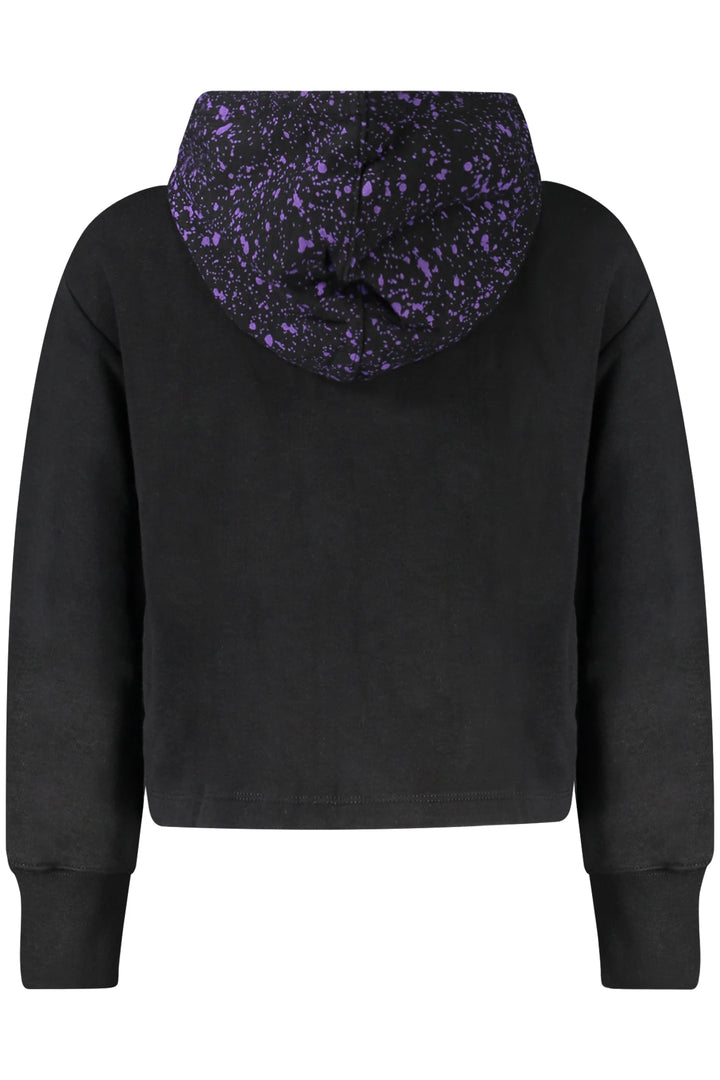 NIKE GIRLS&#39; BLACK ZIP-UP SWEATSHIRT