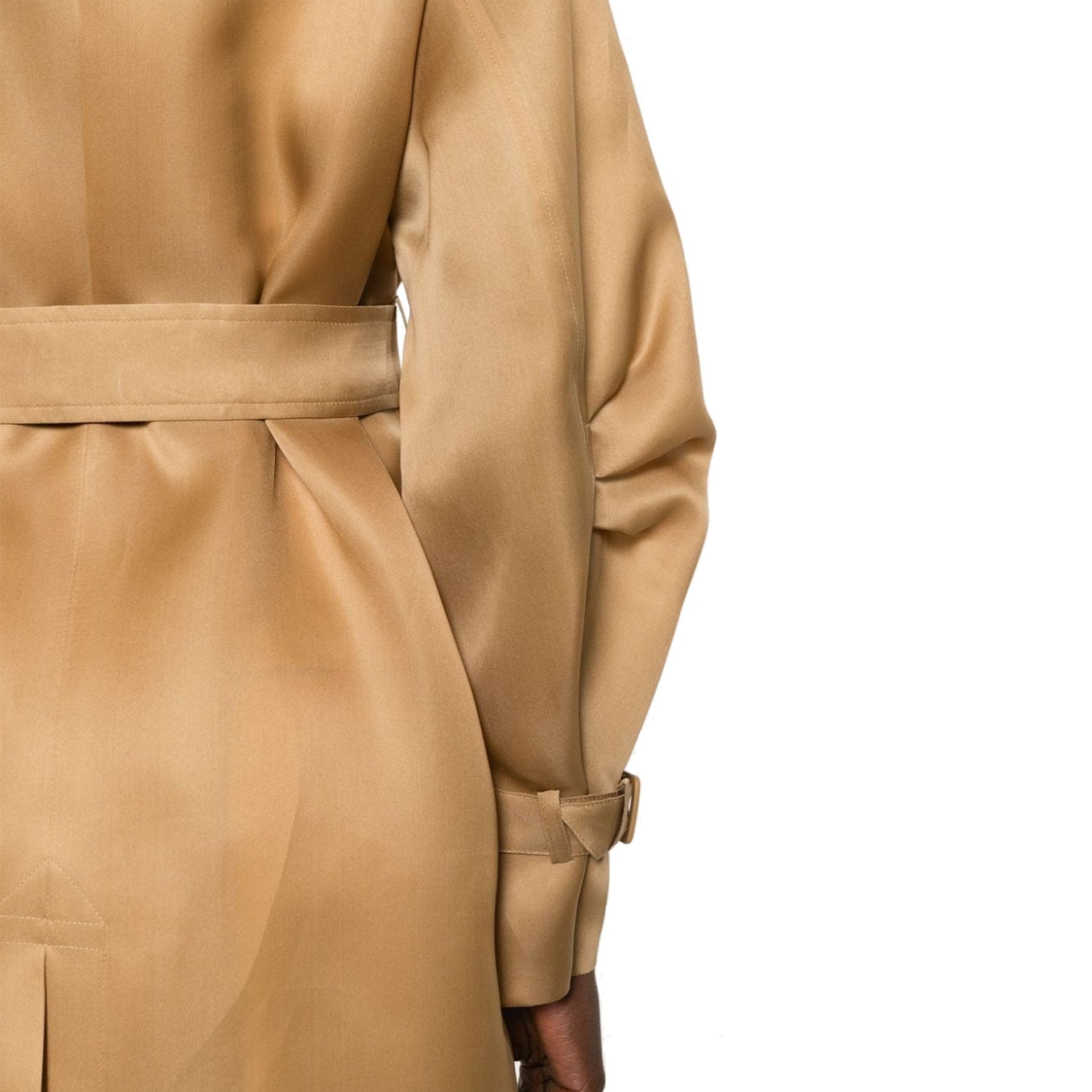 Max Mara Sfilata 'Sacco' Silk Trench