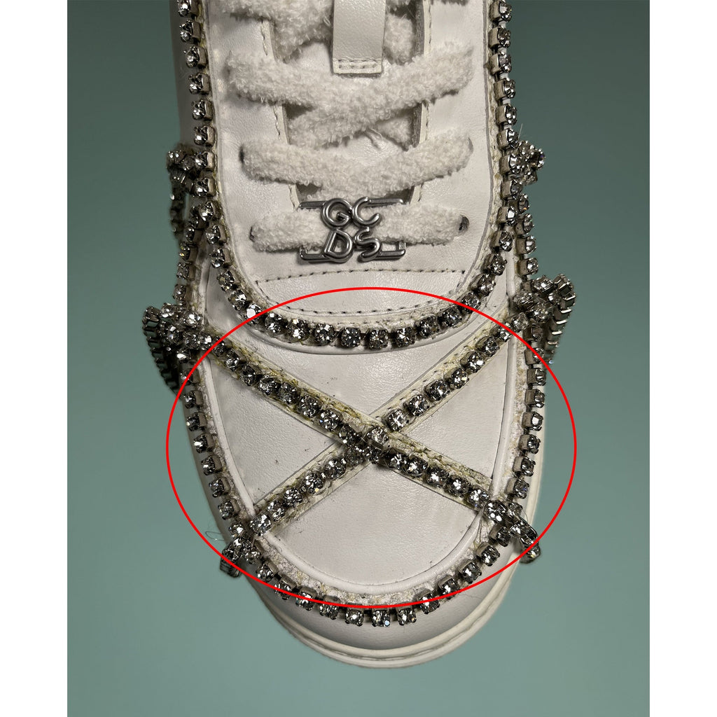 GCDS Crystal-Embellished Sneakers