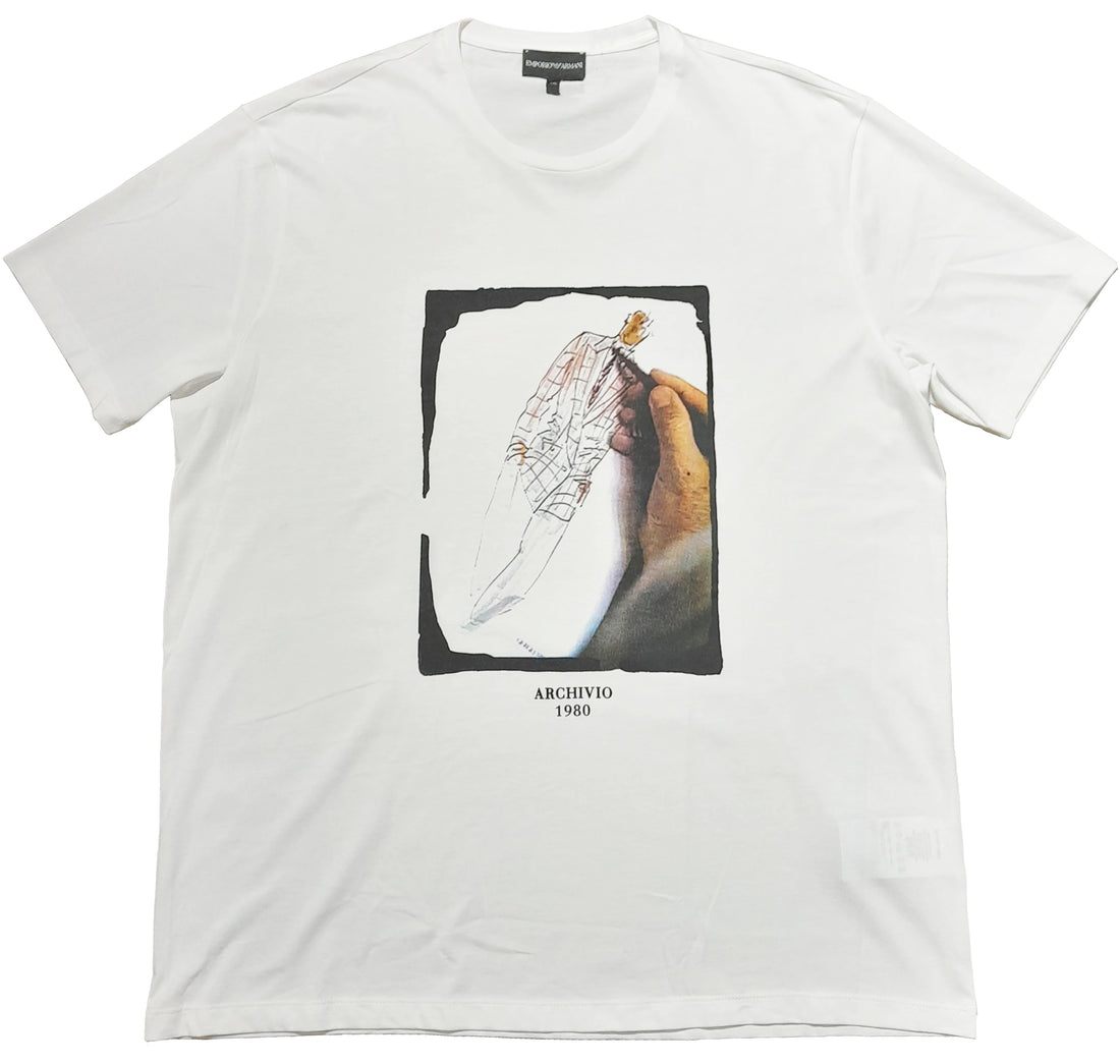 Emporio Armani T-shirt & Top White Unisex