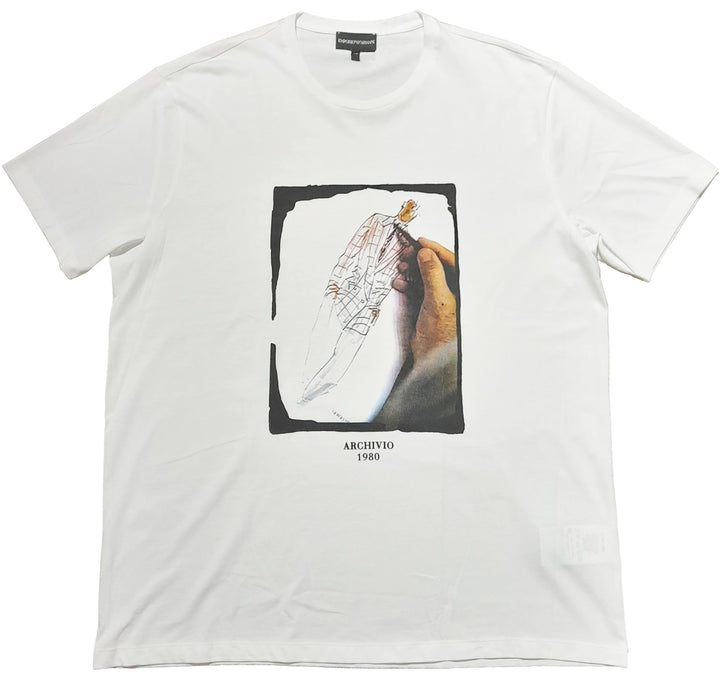Emporio Armani T-shirt & Top White Unisex
