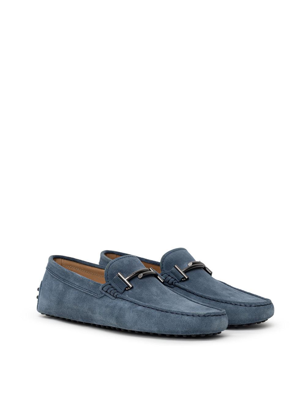 Tod's Double T Suede Moccasin