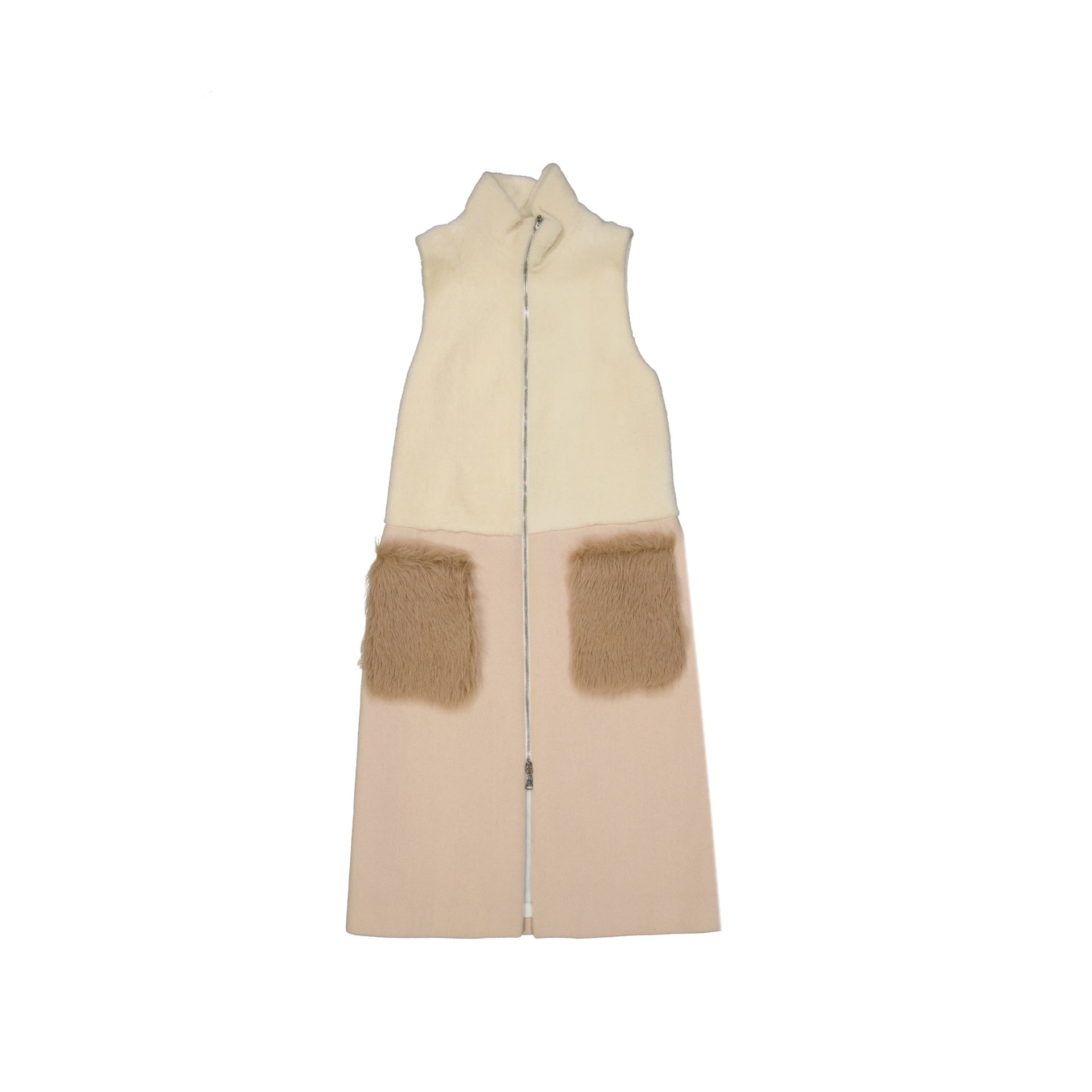 Drome Fur Coat Gilet
