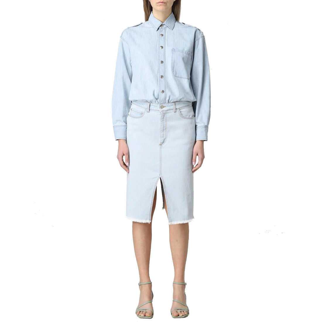 Stella Mccartney Denim Shirt Dress