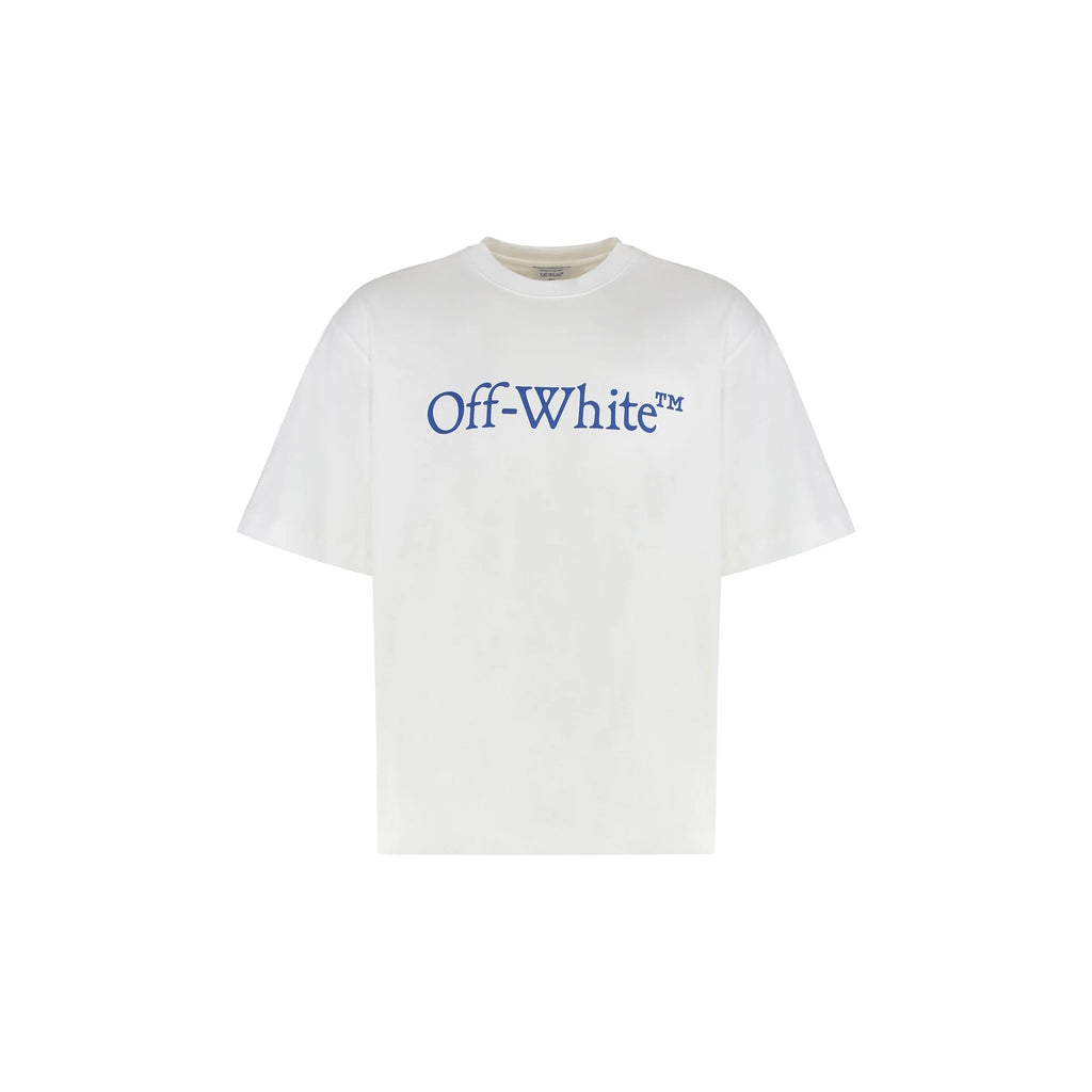 Off-White Cotton Crew-neck T-shirt