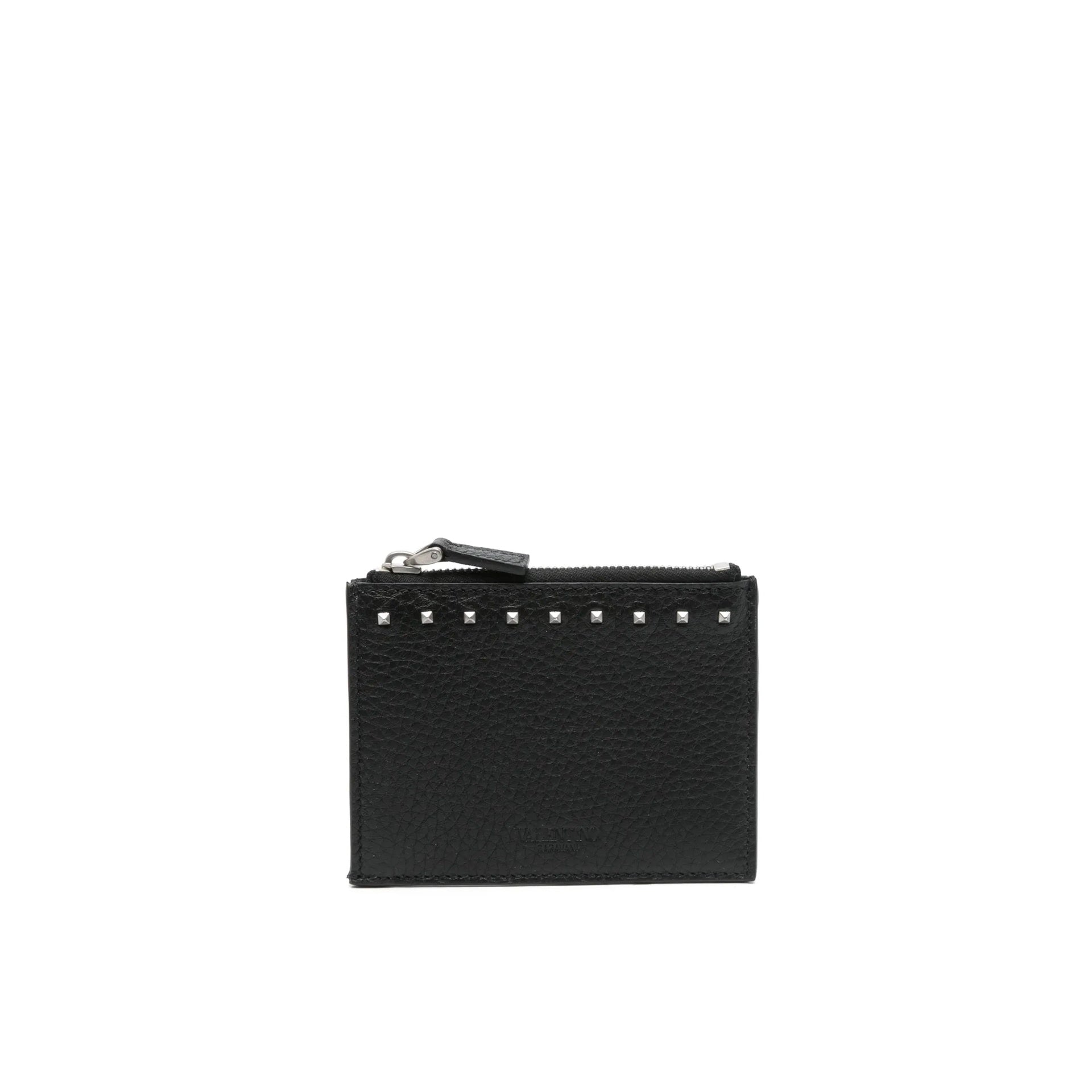 Valentino Garavani Leather Card Holder