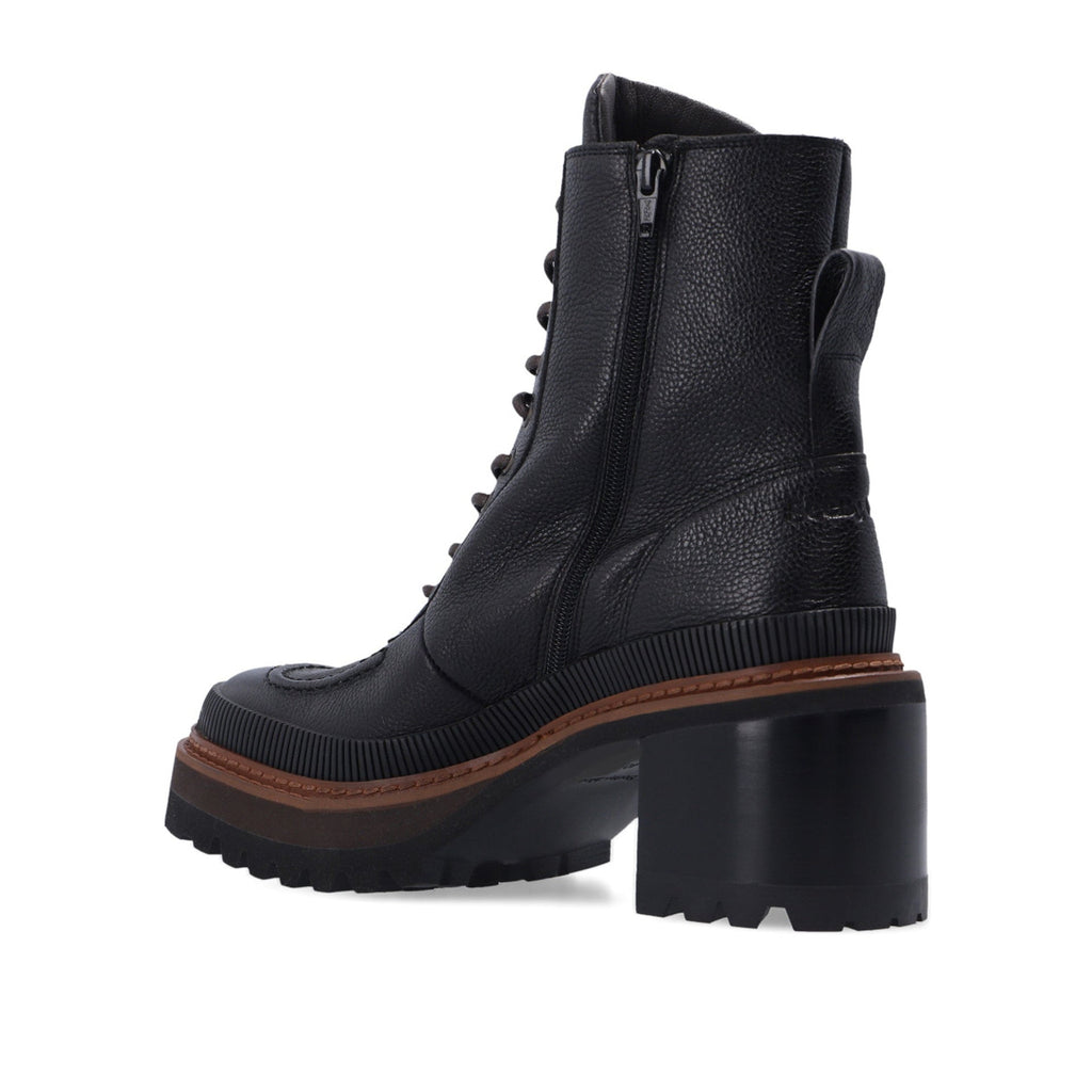 See By Chloe Mahalia Leather Lace-Up Boots