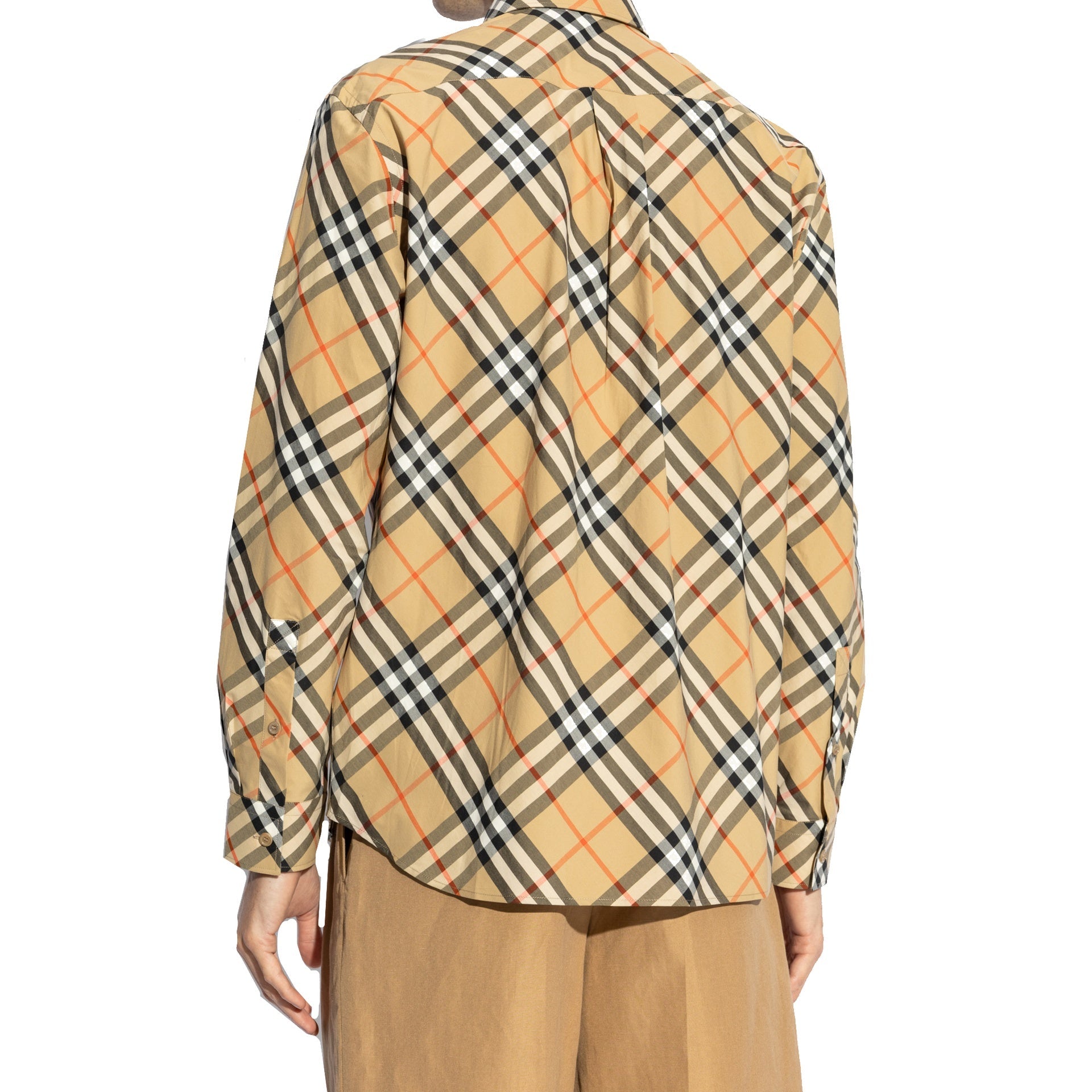 Burberry Checked Plaid Shirt