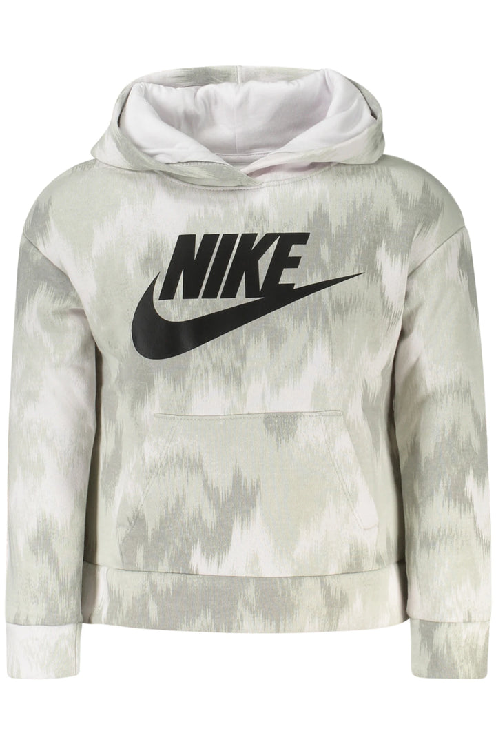 NIKE KIDS&#39; GRAY ZIP-UP SWEATSHIRT
