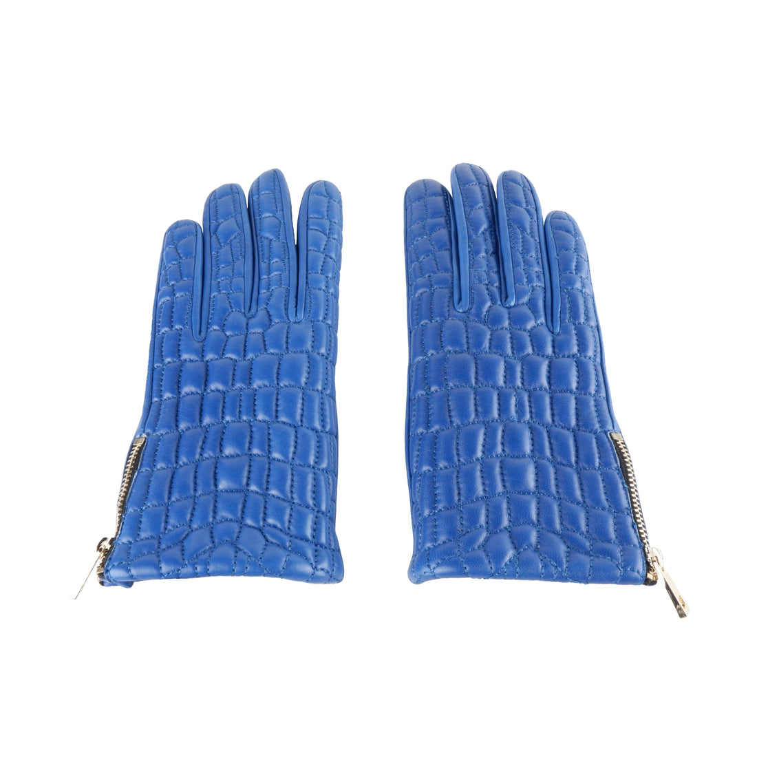 Cavalli Class Gloves Blue Woman