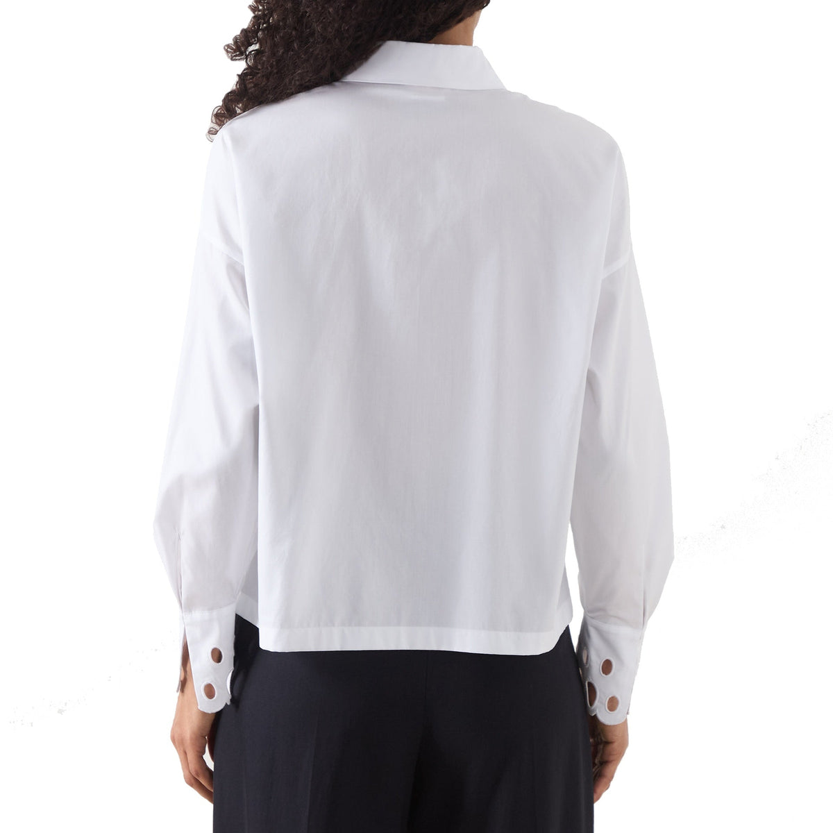 Max Mara Studio Staffa Broderie Shirt