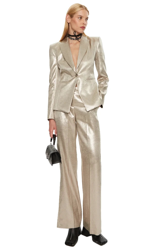 Patrizia Pepe Formal Jacket Yellow Woman