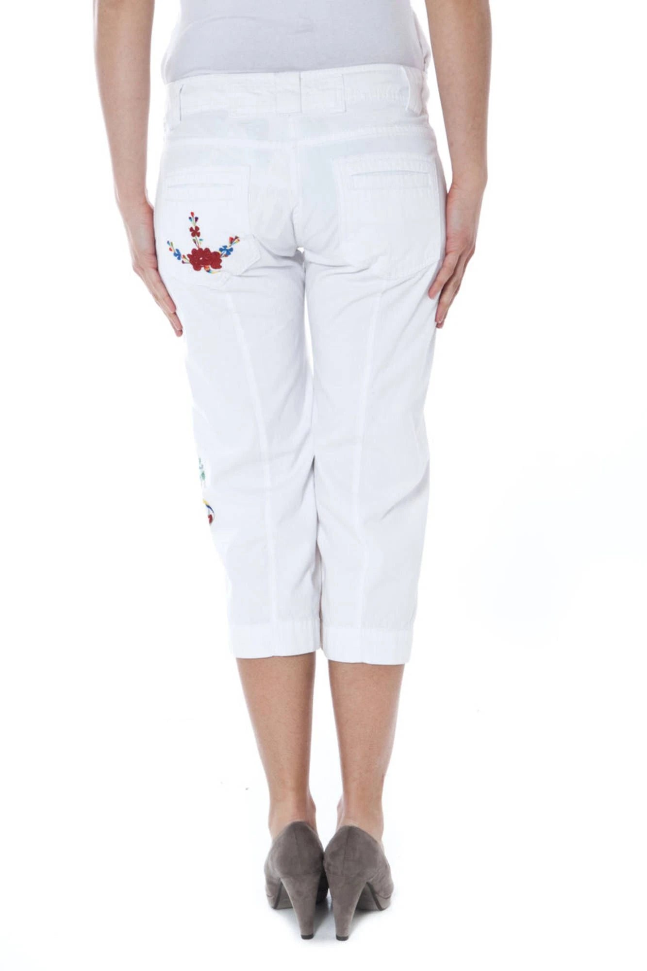 DATCH WHITE MEN&#39;S BERMUDA TROUSERS