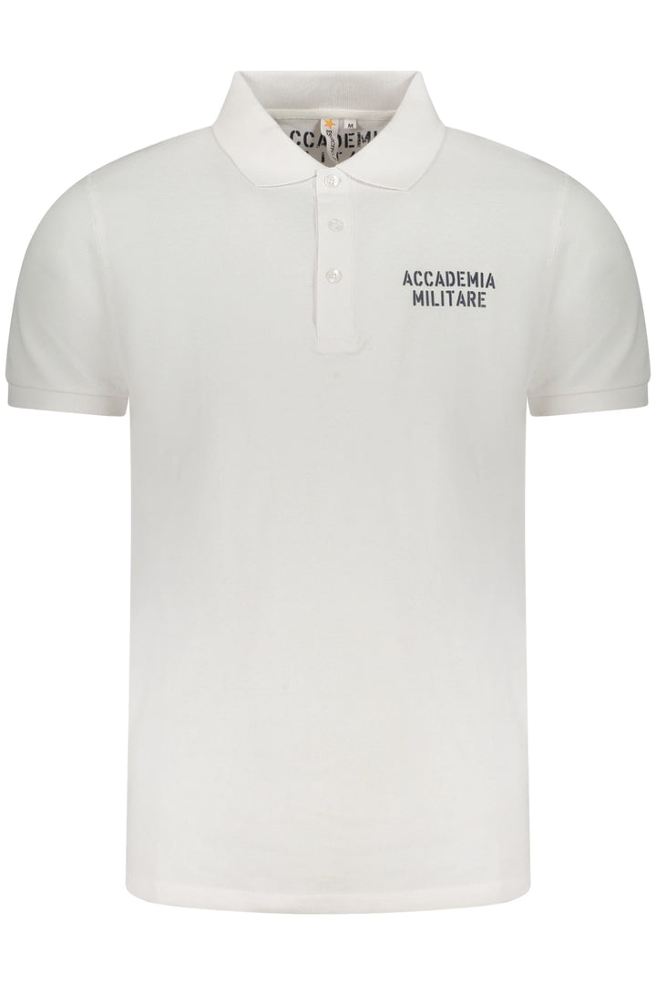 MILITARY ACADEMY MEN&#39;S SHORT SLEEVE POLO WHITE