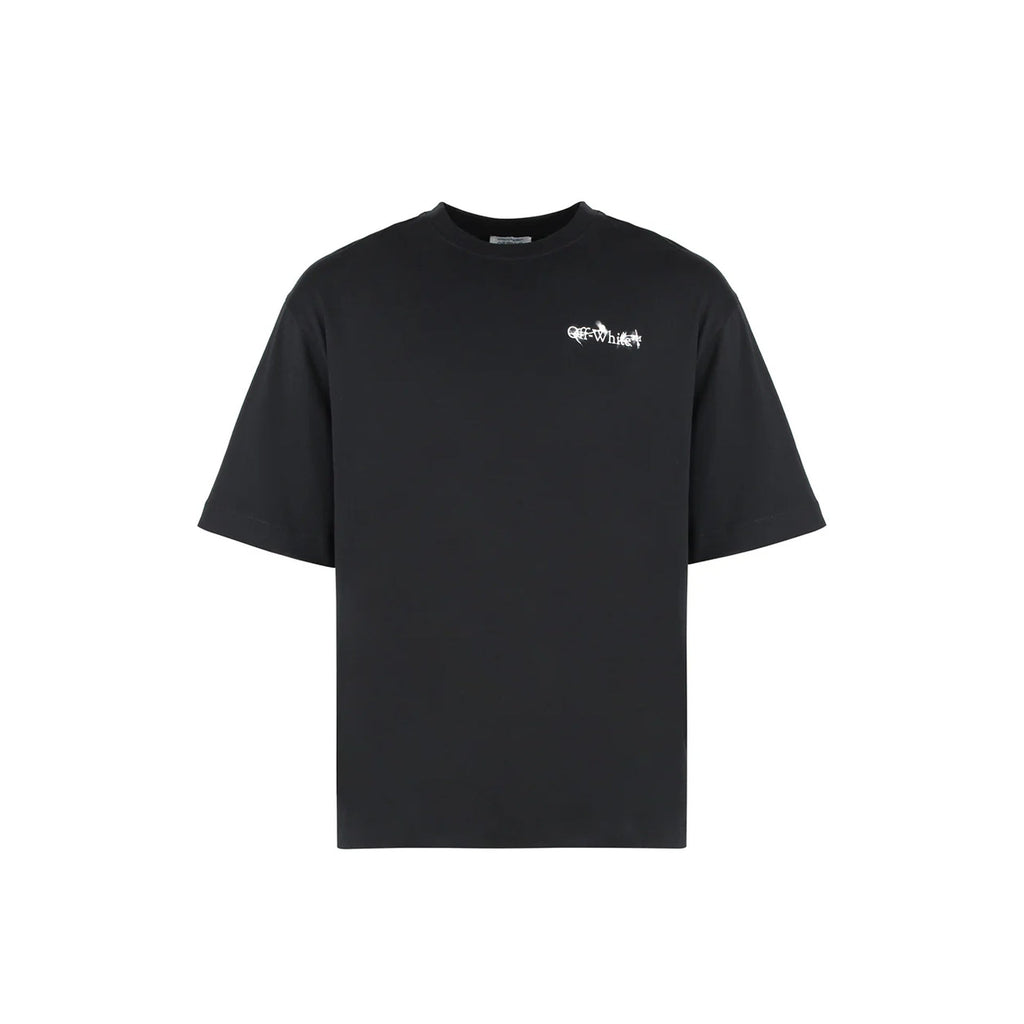 Off - White Logo T-shirt - MEN CLOTHING - OFF - WHITE - Tluxy New