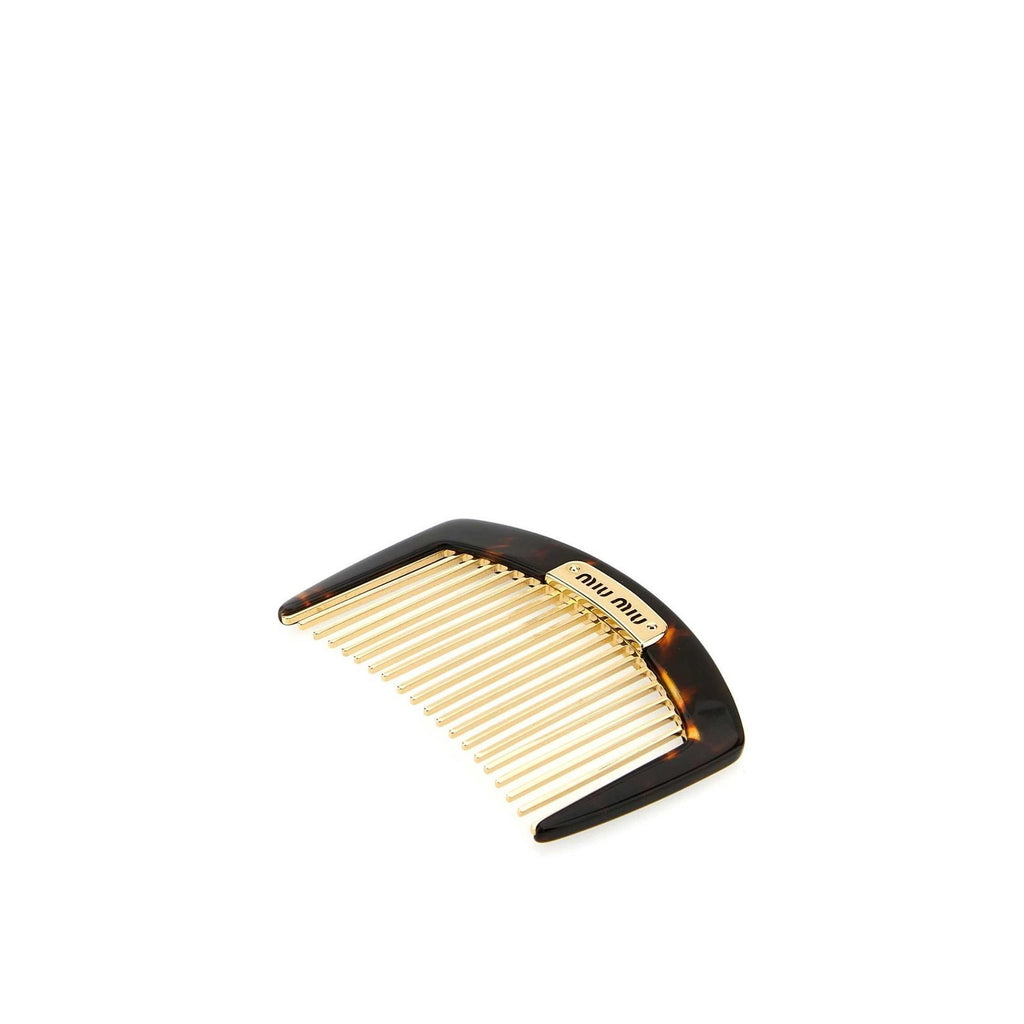 Miu Miu Hair Tortoiseshell Hair Comb