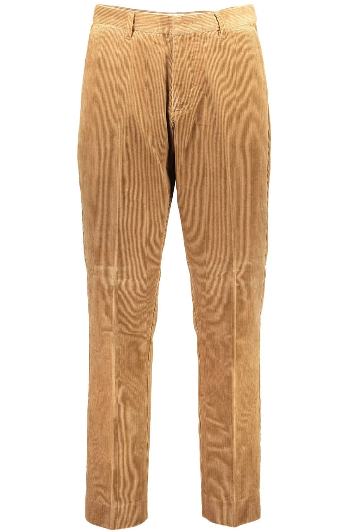 GANT BROWN MEN&#39;S TROUSERS