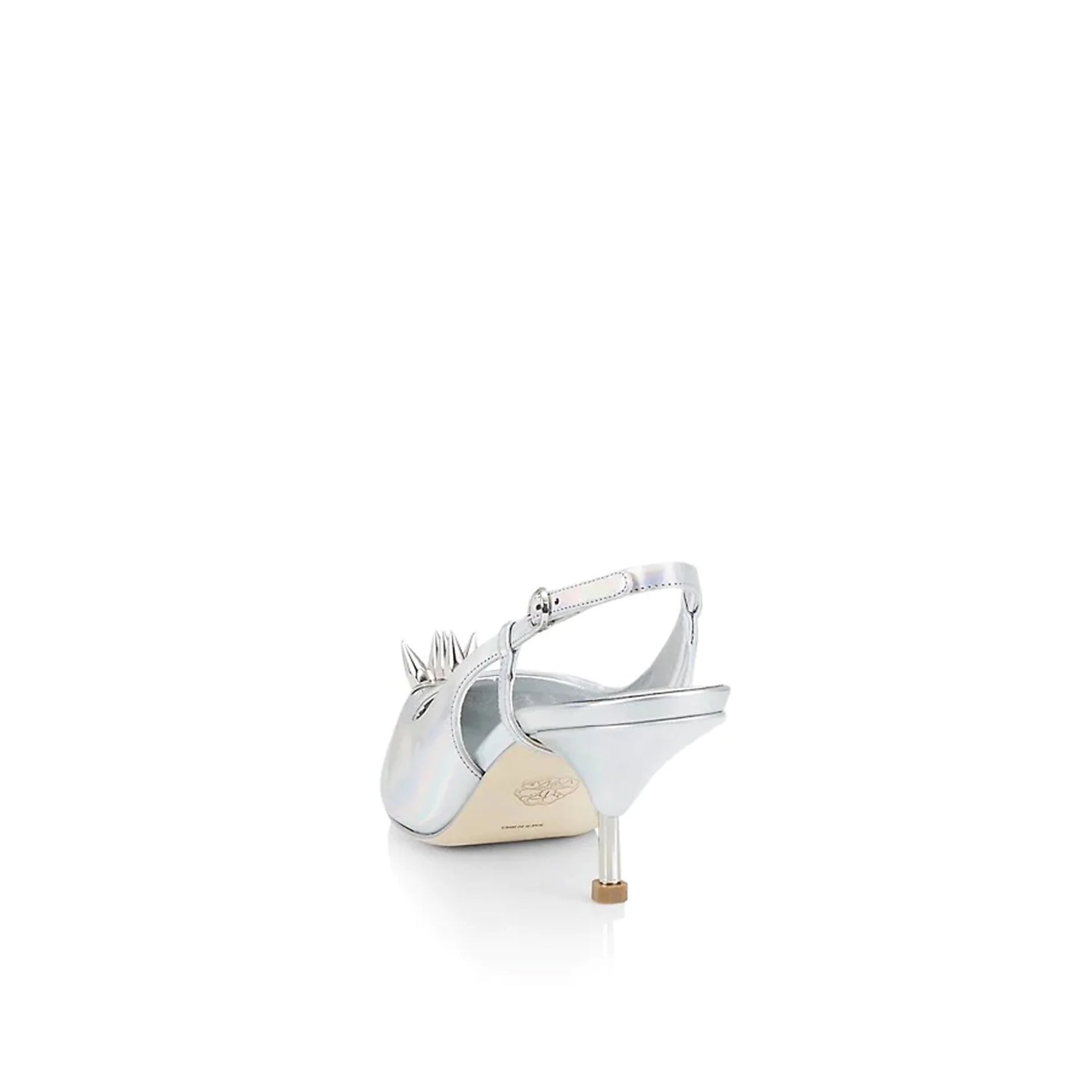 Alexander McQueen Punk Studs Slingback Pumps