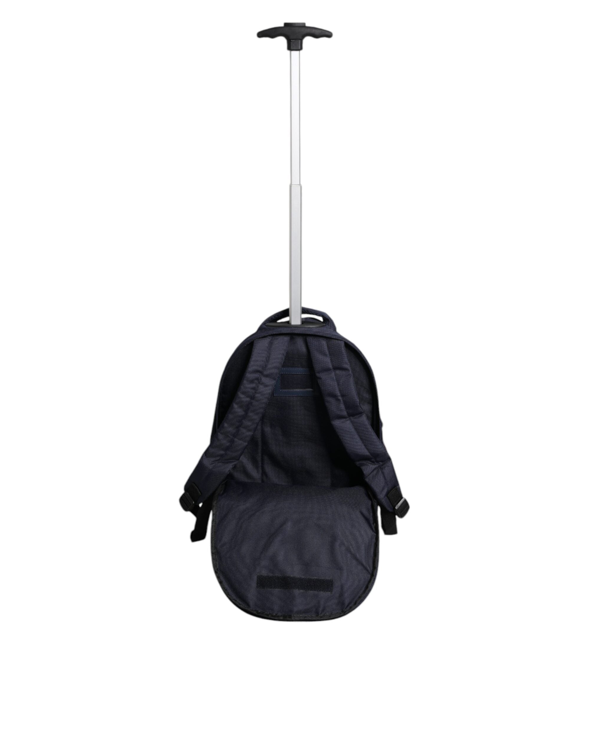 Sac à dos à roulettes Dolce &amp; Gabbana en polyester bleu et rouge pour enfant