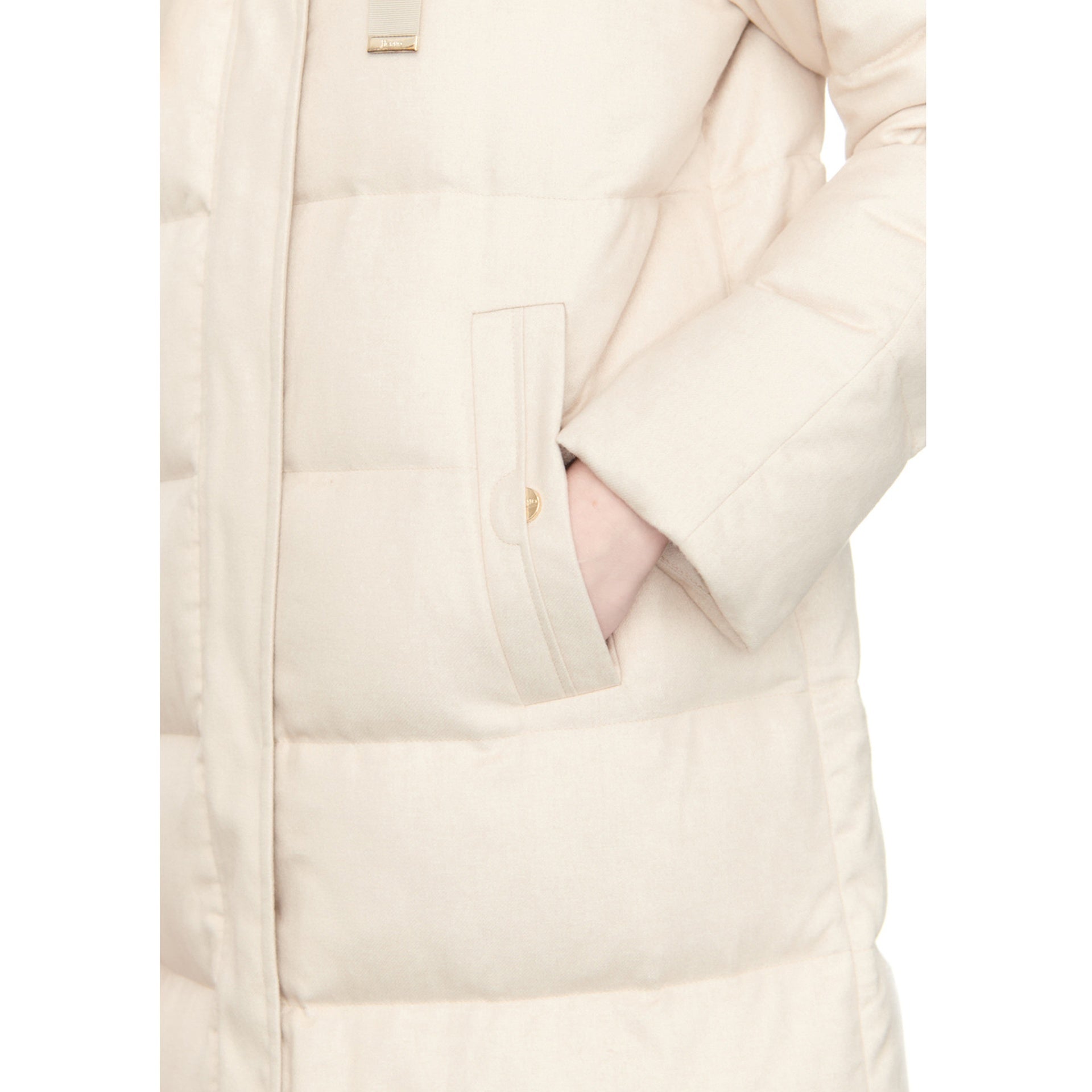 HERNO Silk And Cashmere Padded Coat