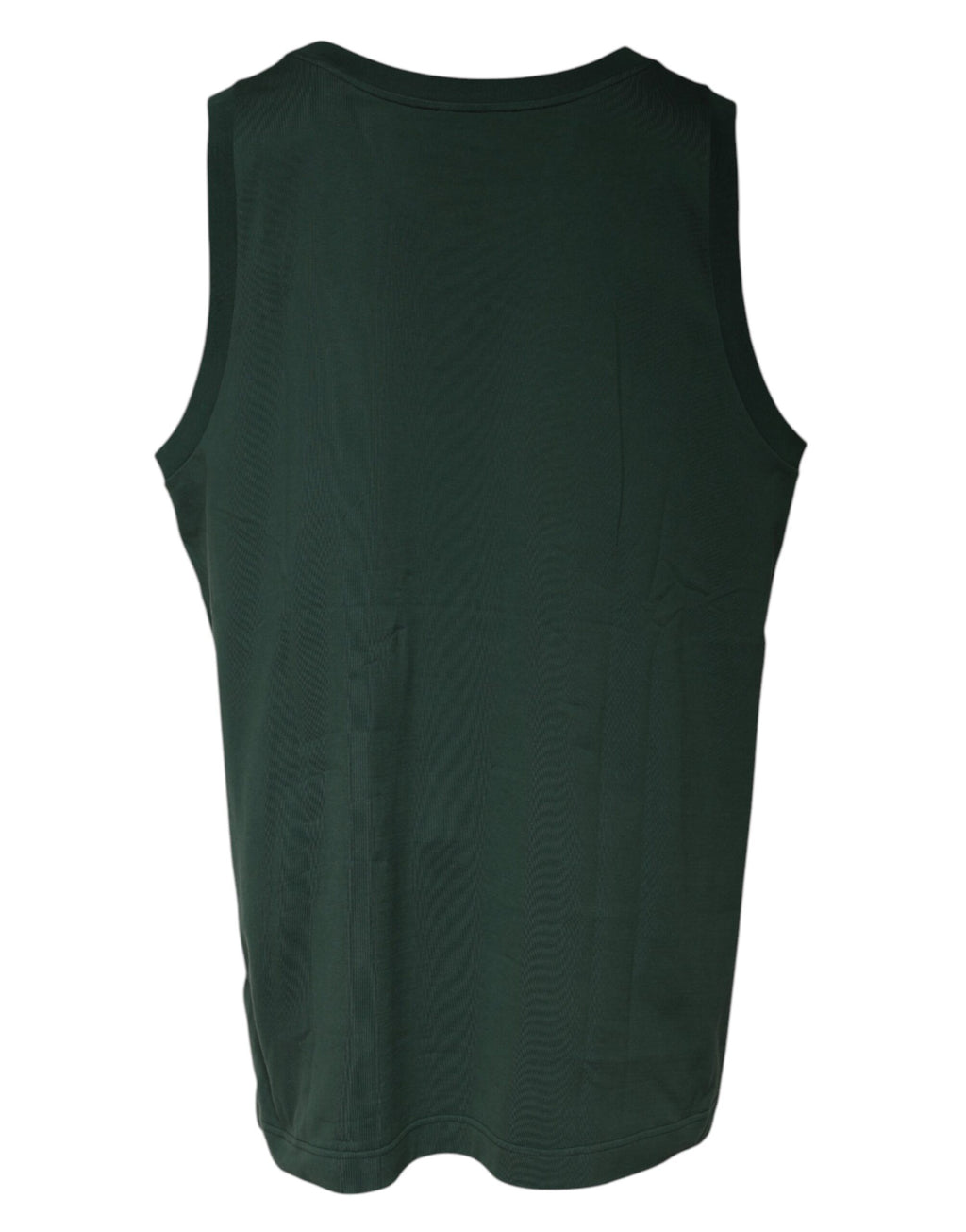 T-shirt débardeur sans manches à col rond vert Dolce &amp; Gabbana DG