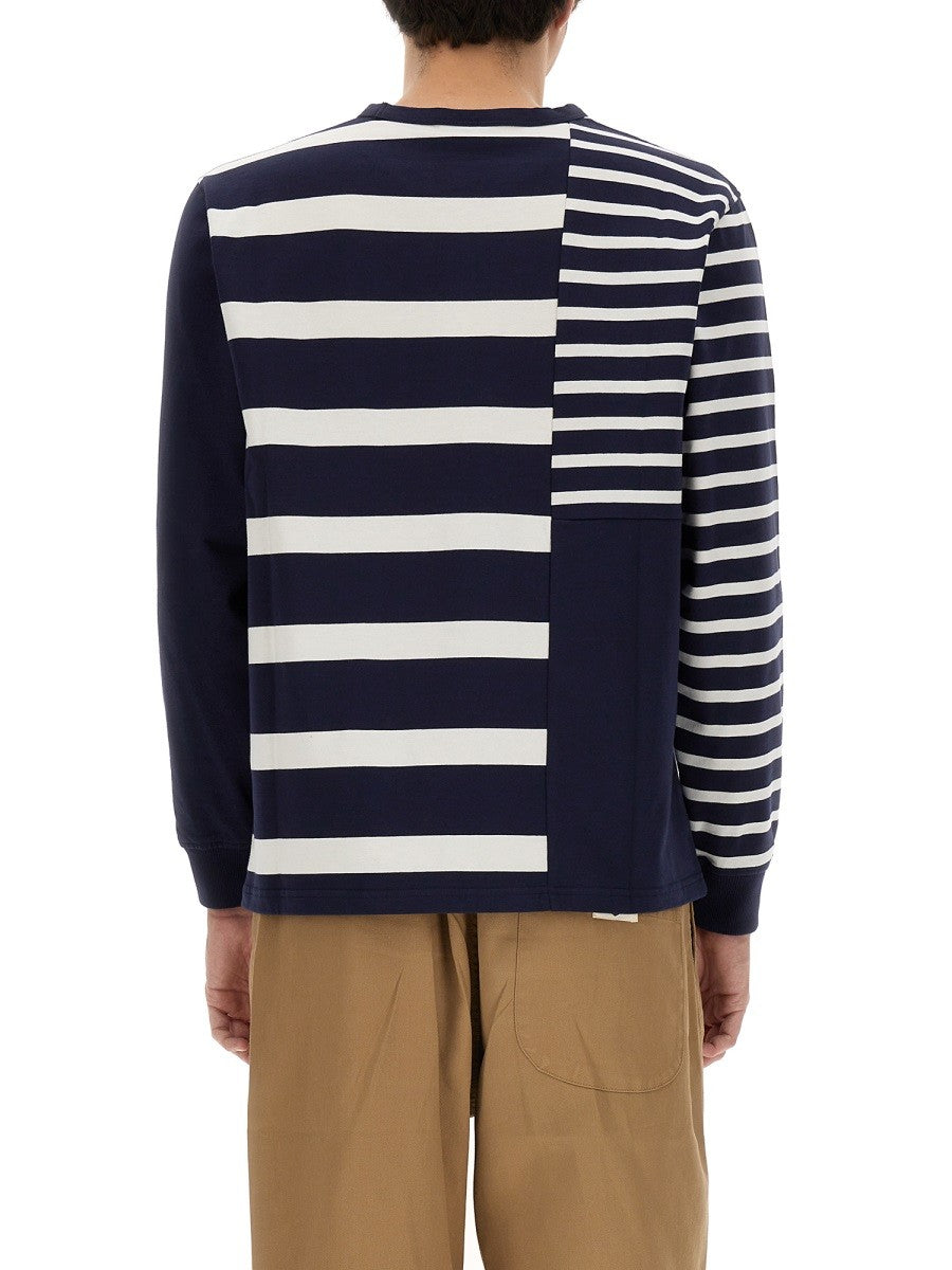 UMBRO X YMC "60S" PATCHWORK SWEATSHIRT