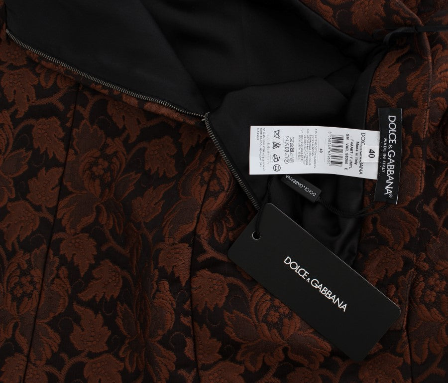 Jupe boule élégante en brocart Dolce &amp; Gabbana