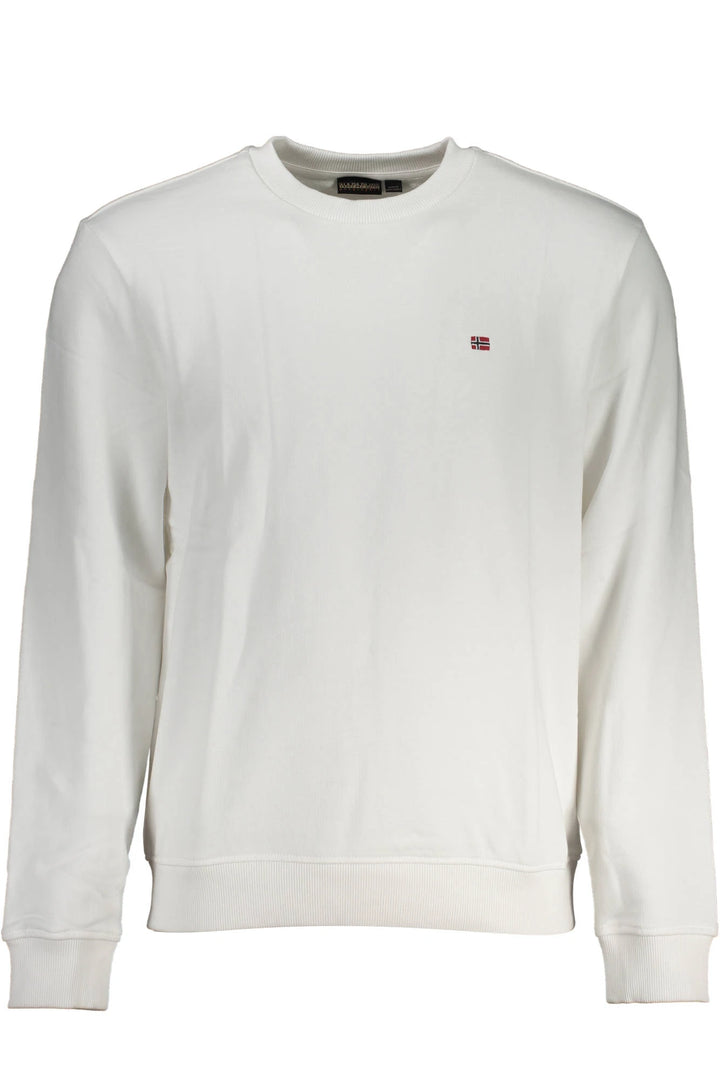 NAPAPIJRI SWEATSHIRT WITHOUT ZIP MEN WHITE