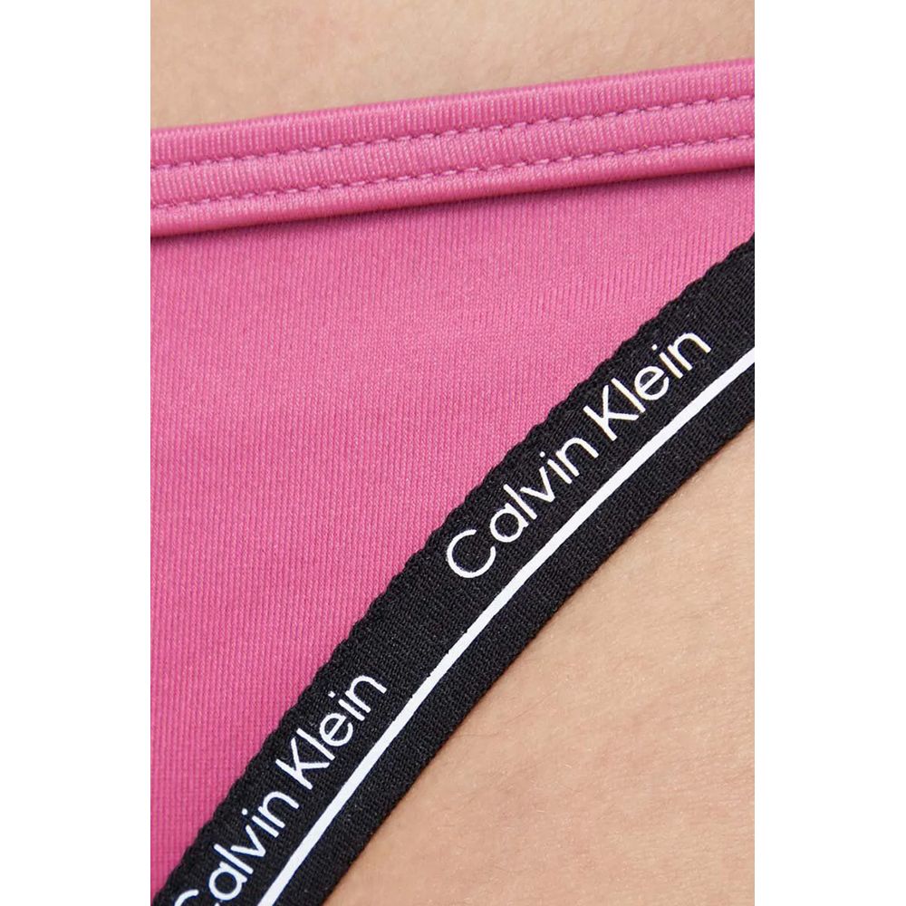 Calvin Klein Jeans – Rosa Polyester-Bademode