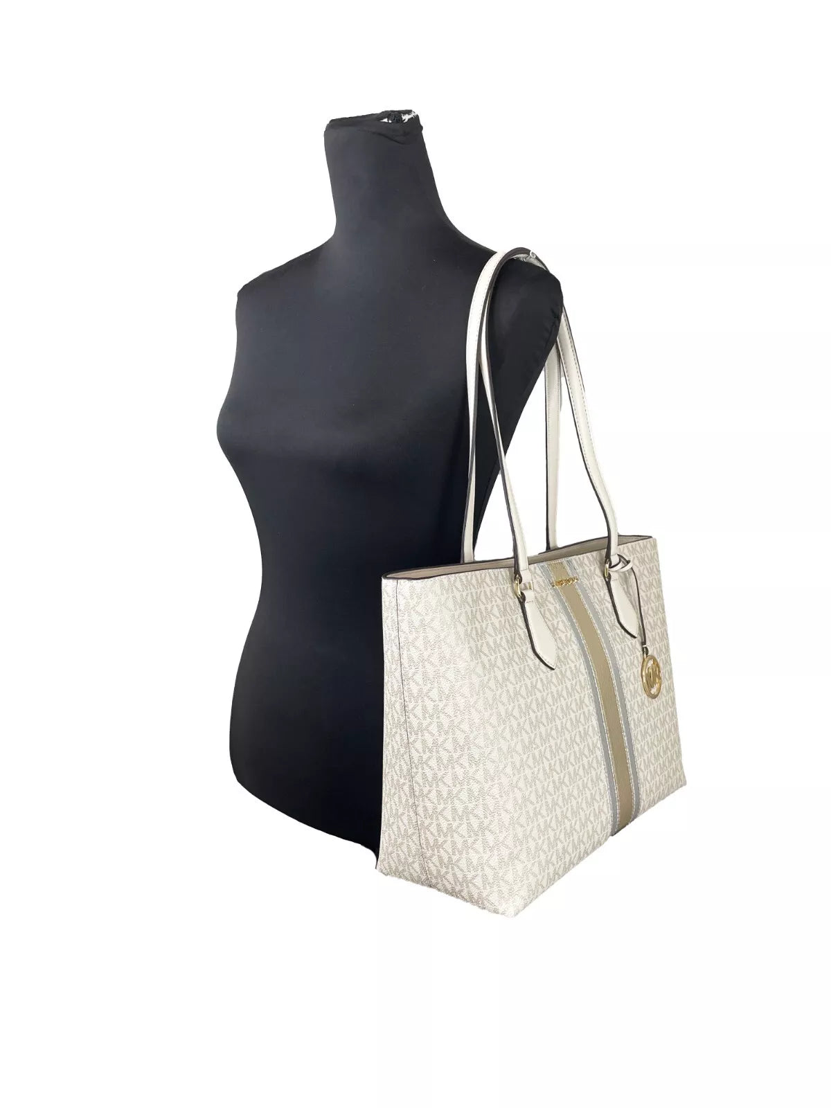 Michael Kors Sheila Große Tragetasche, Blassgold