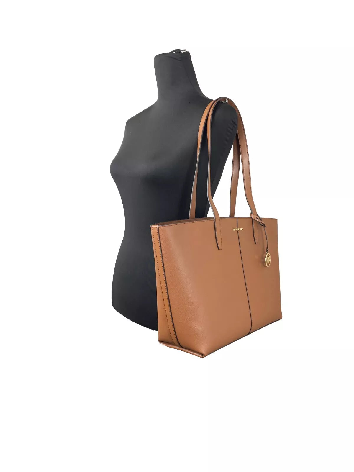 Michael Kors – Tragetasche mit Reißverschluss oben, mittelgroß, Braun