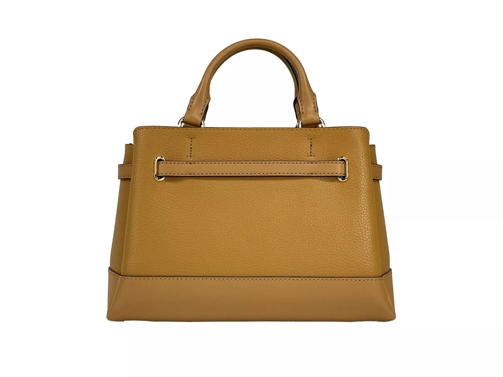 Michael Kors Reed Kleine Umhängetasche aus Leder mit Gürtel Braun