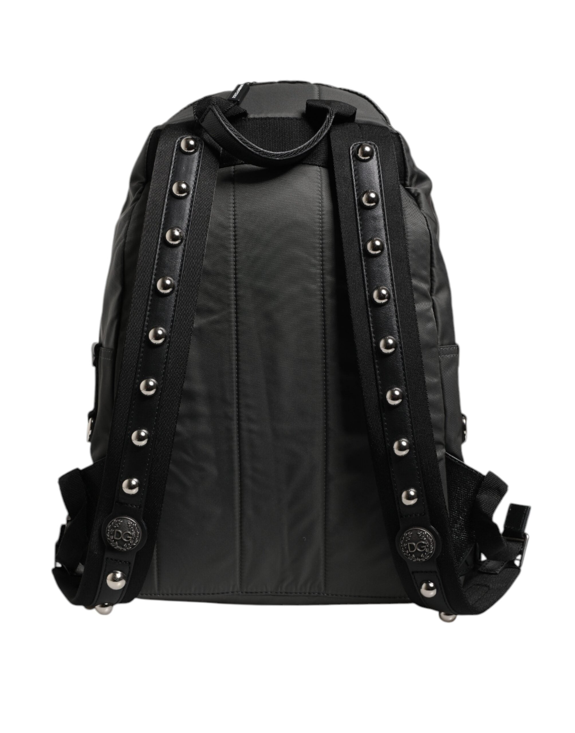 Sac à dos de voyage scolaire Prince Forever en nylon gris Dolce &amp; Gabbana