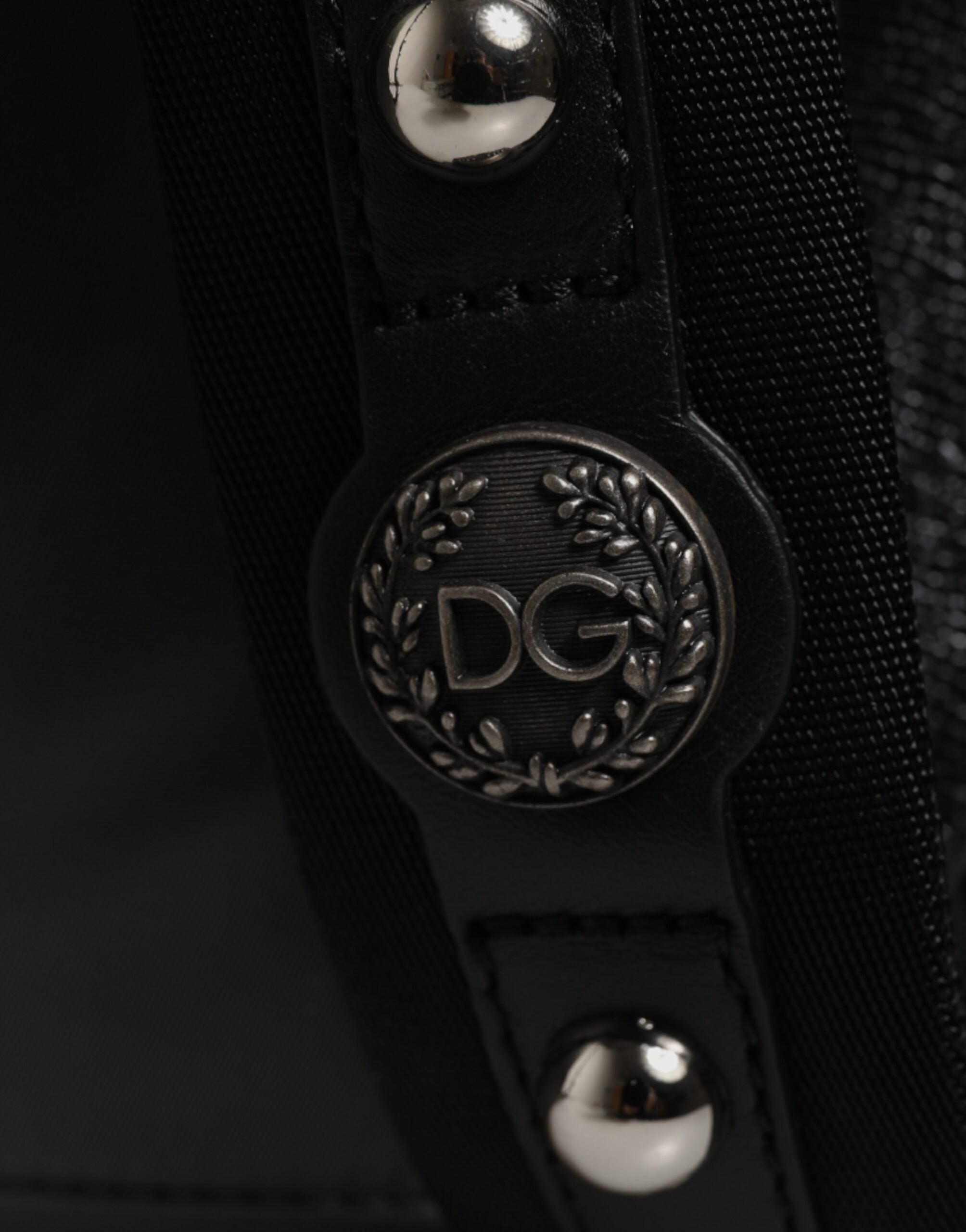 Sac à dos de voyage scolaire Prince Forever en nylon gris Dolce &amp; Gabbana