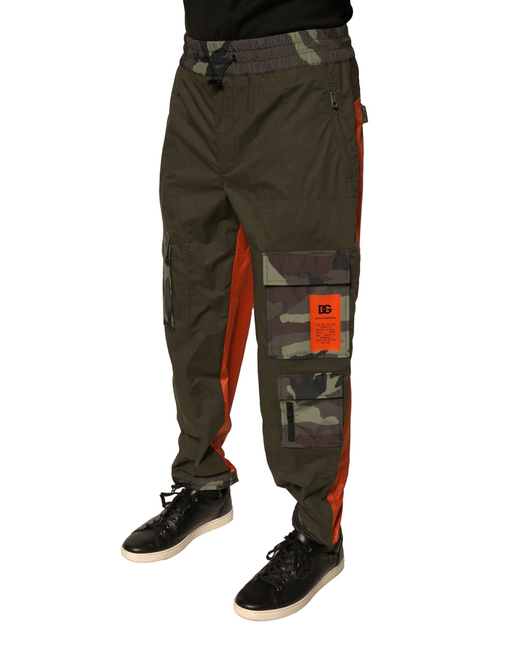Dolce &amp; Gabbana – Mehrfarbige Jogginghose mit Camouflage-Muster