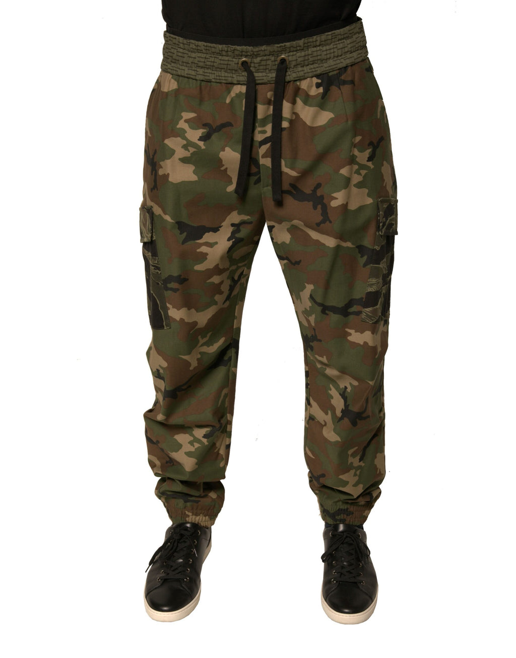 Pantalon de survêtement cargo camouflage multicolore Dolce &amp; Gabbana