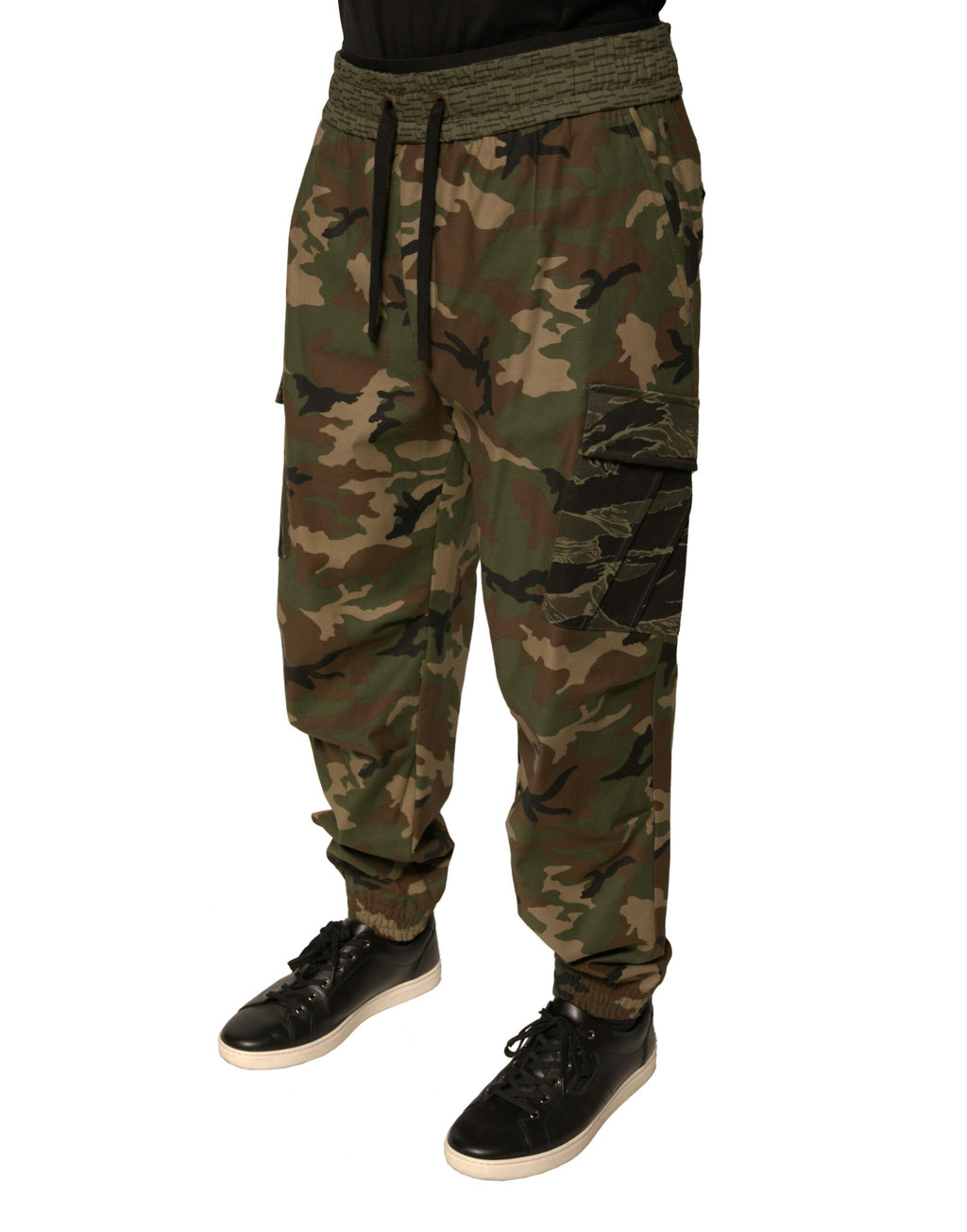 Pantalon de survêtement cargo camouflage multicolore Dolce &amp; Gabbana