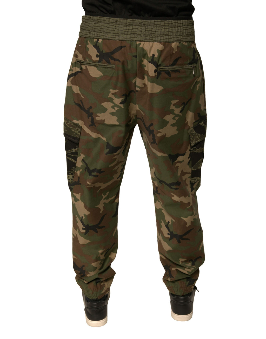 Pantalon de survêtement cargo camouflage multicolore Dolce &amp; Gabbana