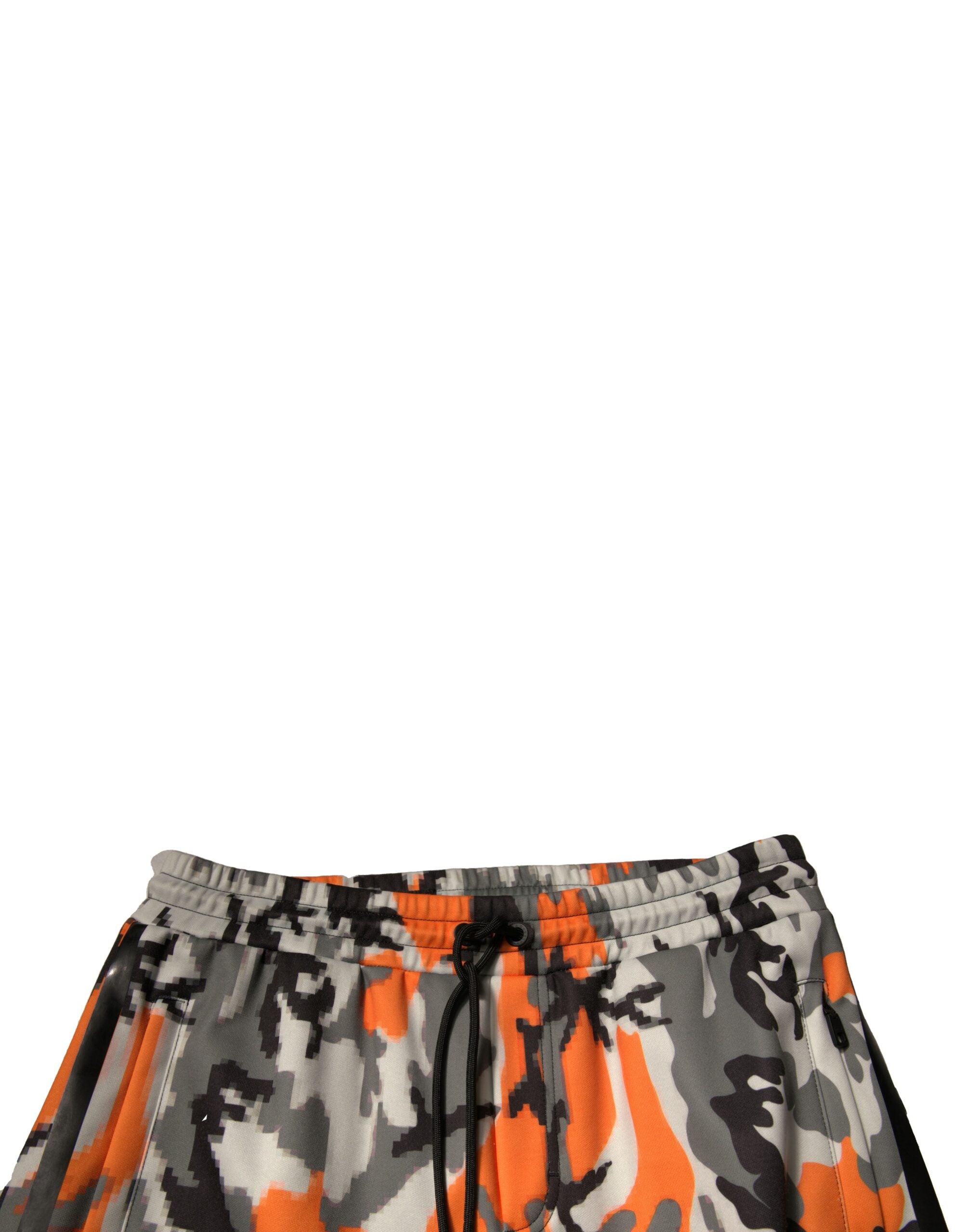 Dolce &amp; Gabbana – Mehrfarbige Cargo-Jogginghose mit Camouflage-Muster