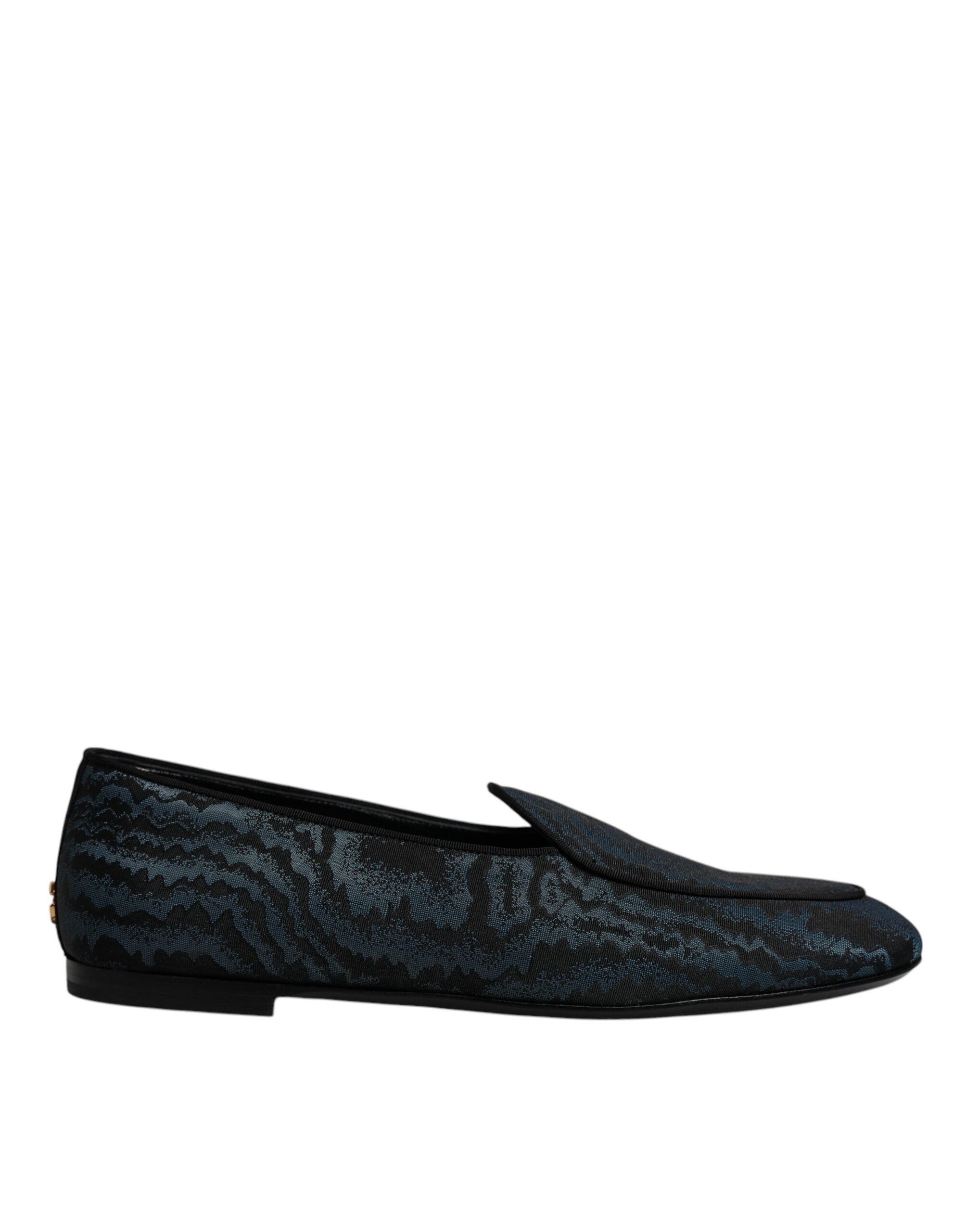 Mocassins Dolce &amp; Gabbana bleus et noirs pour hommes