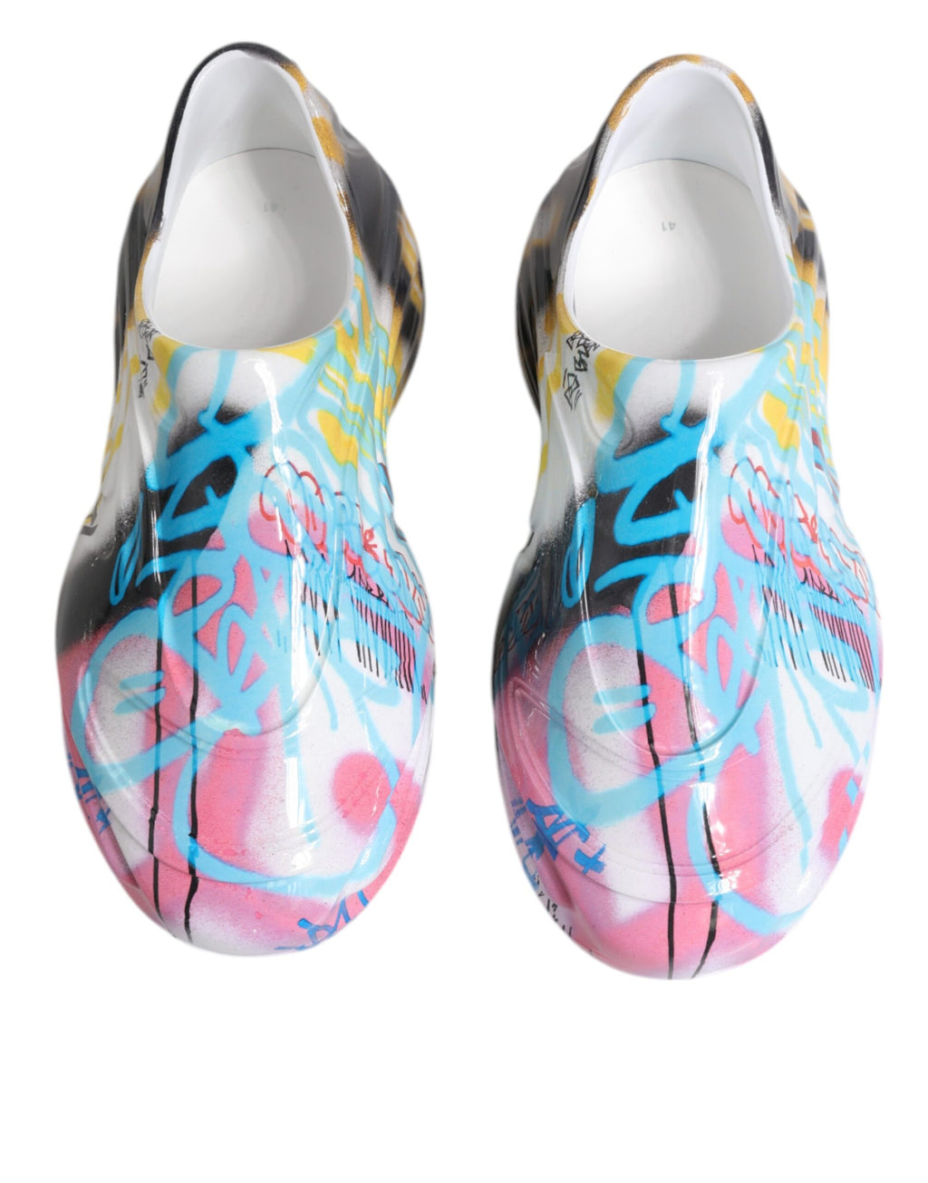 Baskets Daymaster multicolores Dolce &amp; Gabbana à imprimé graffiti