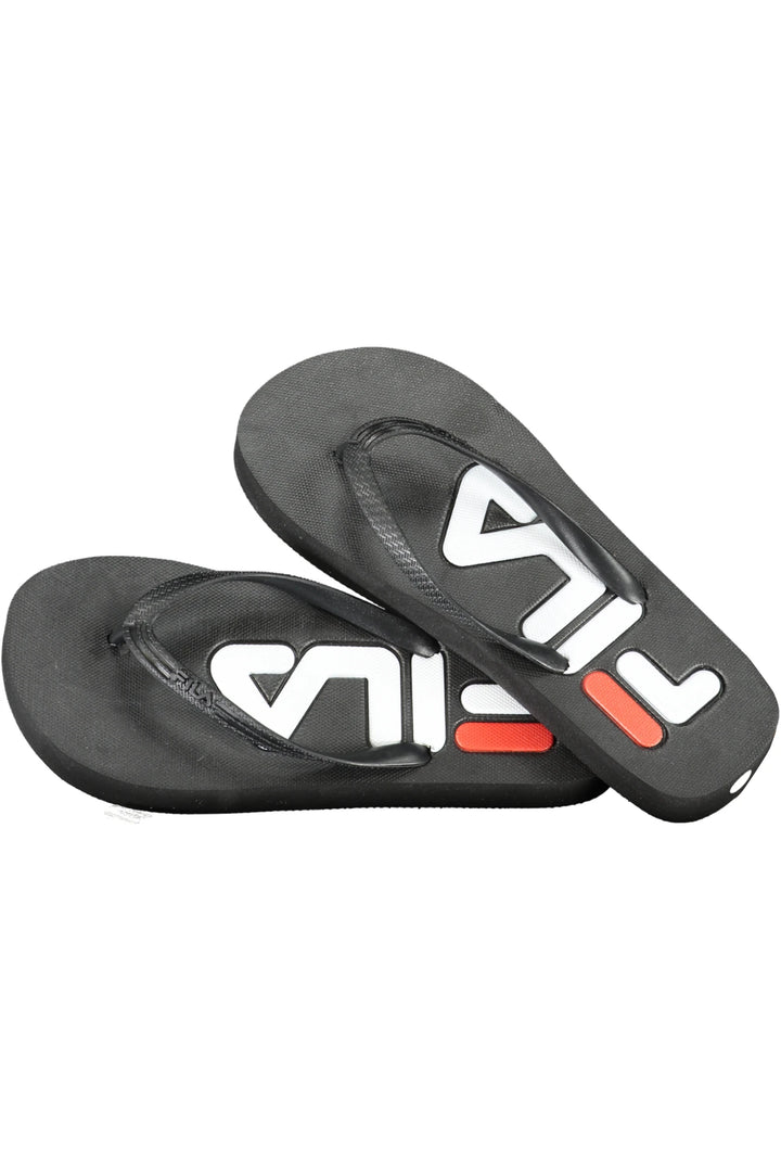 FILA BLACK WOMEN&#39;S FOOTWEAR SLIPPERS