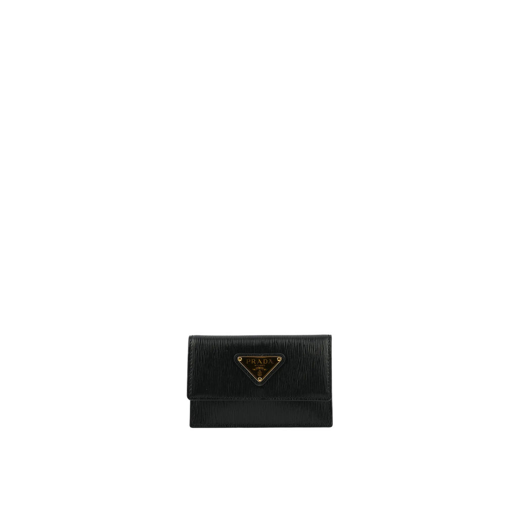 Prada Leather Card Holder