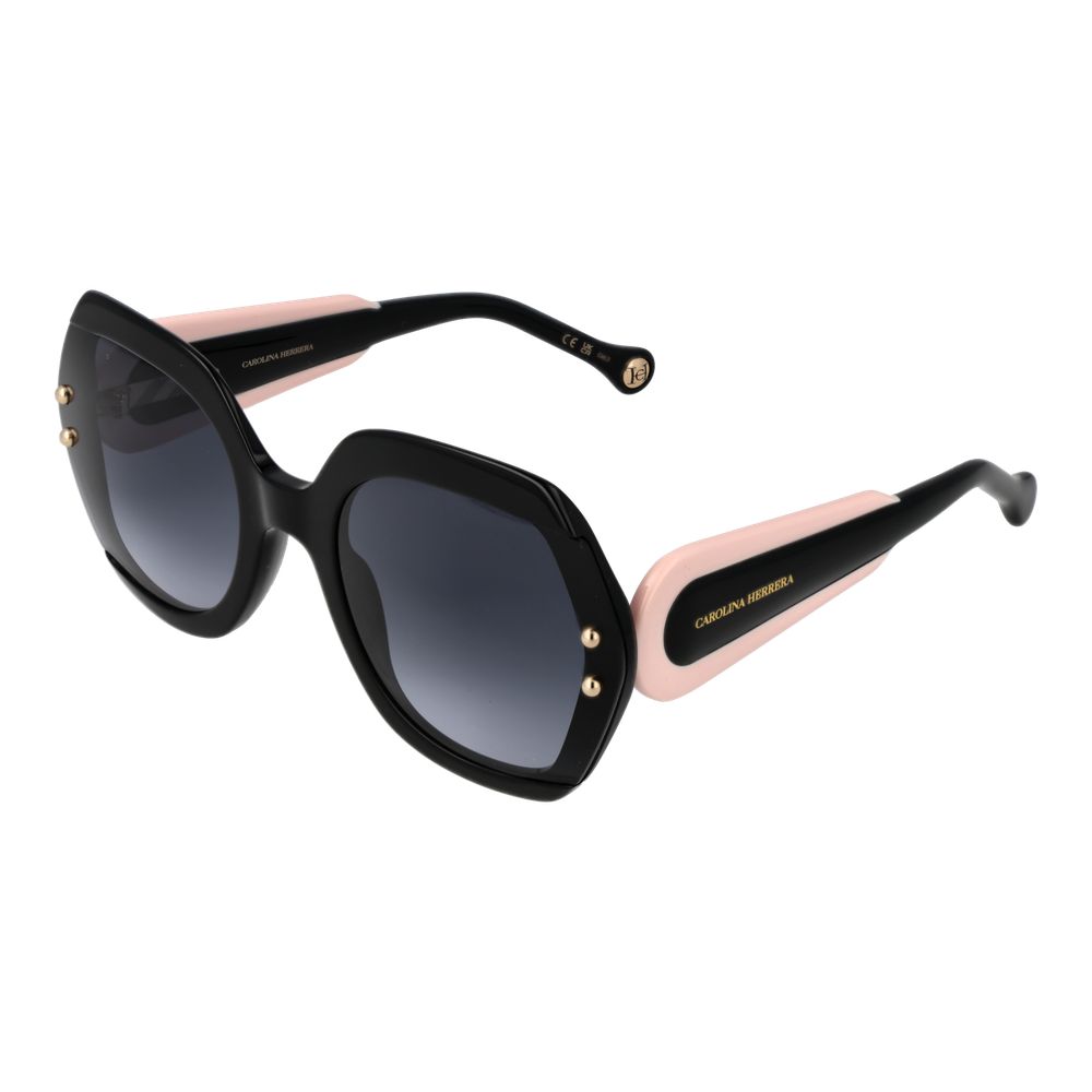 Carolina Herrera Schwarze Damen-Sonnenbrille